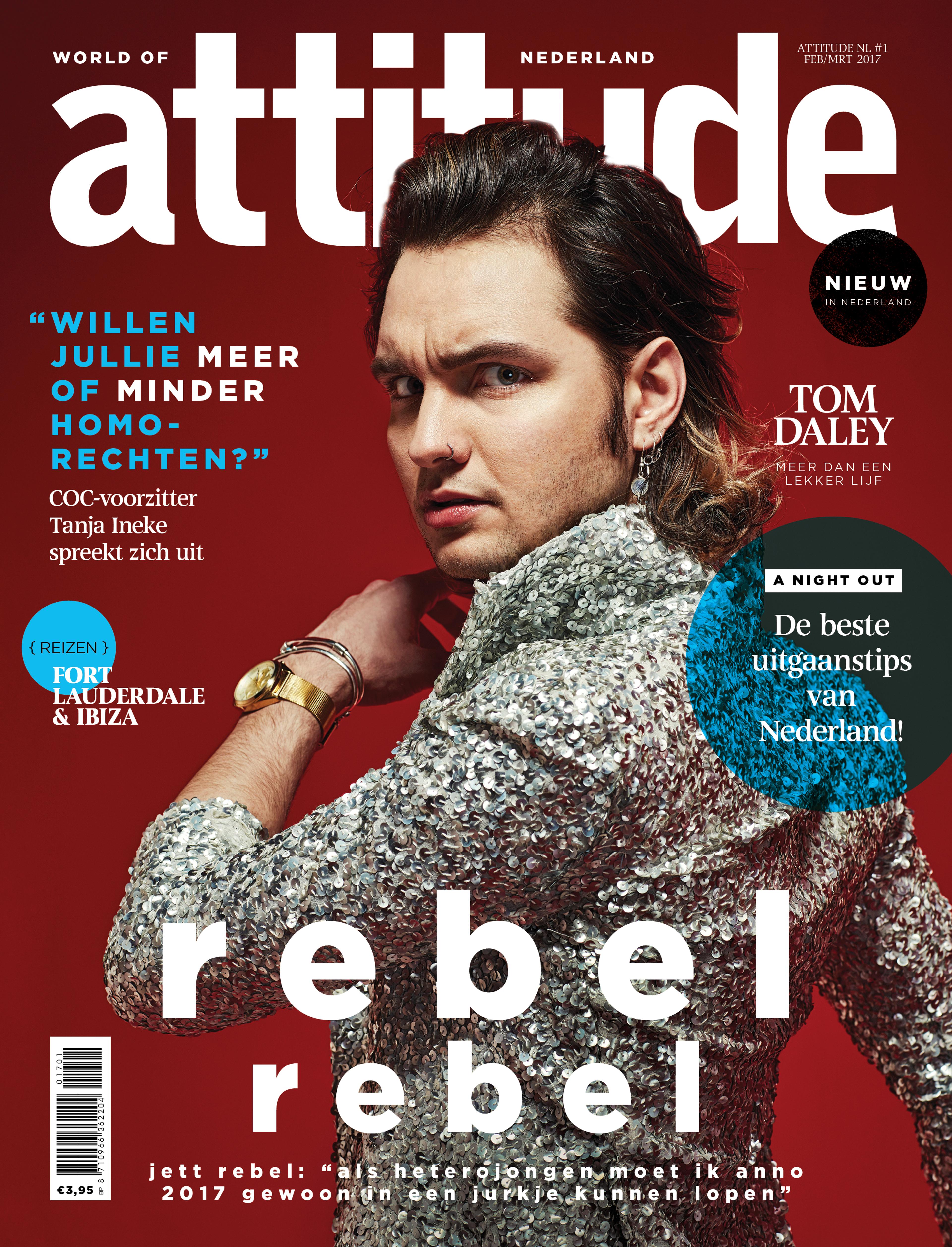 Nederlandse versie verkrijgbaar van het internationale gay magazine Attitude