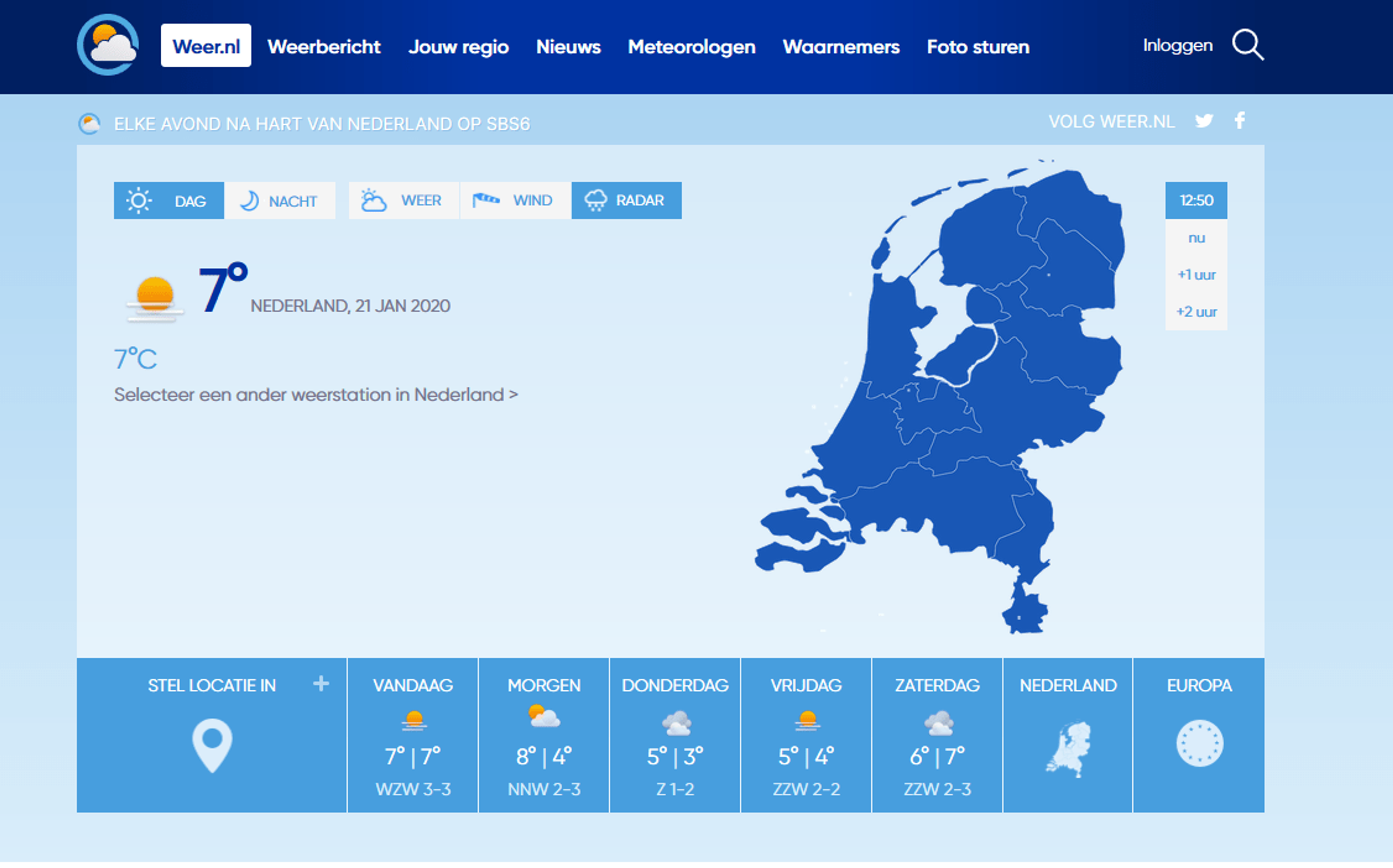 Talpa komt met crossmediaal weerplatform Weer.nl