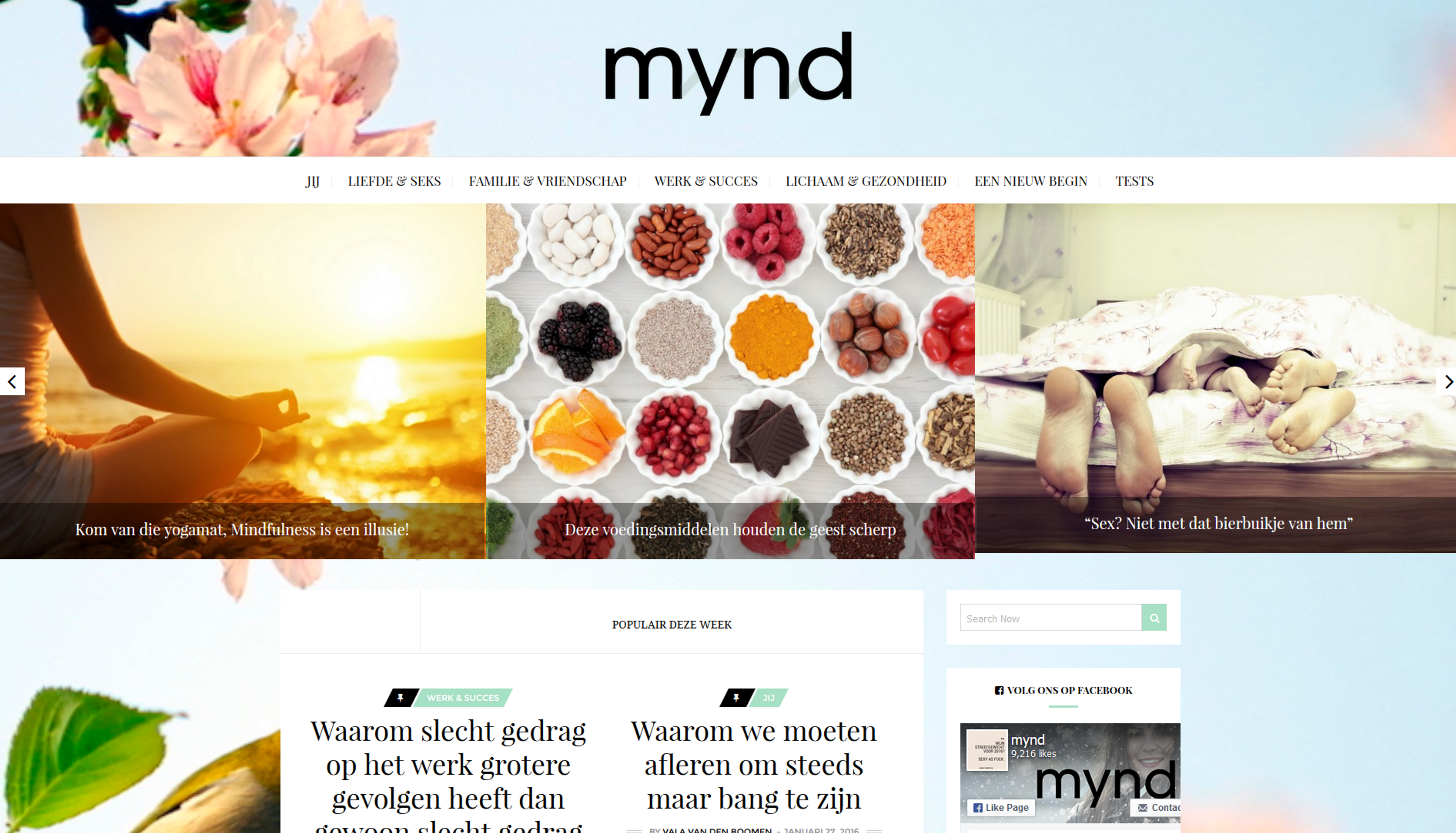 Lancering online magazine Mynd