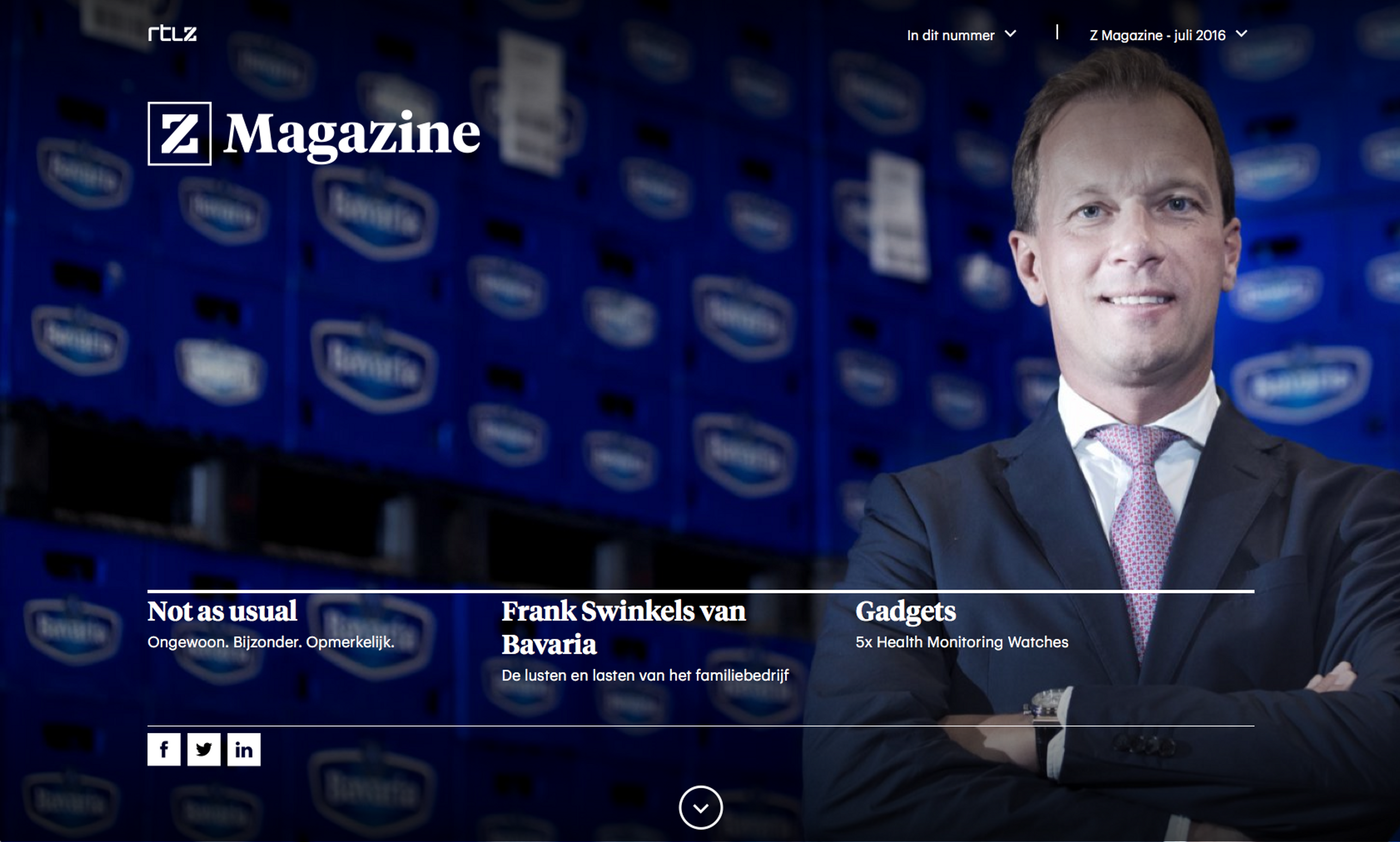 RTL Nederland B.V. lanceert online tijdschrift: Z Magazine