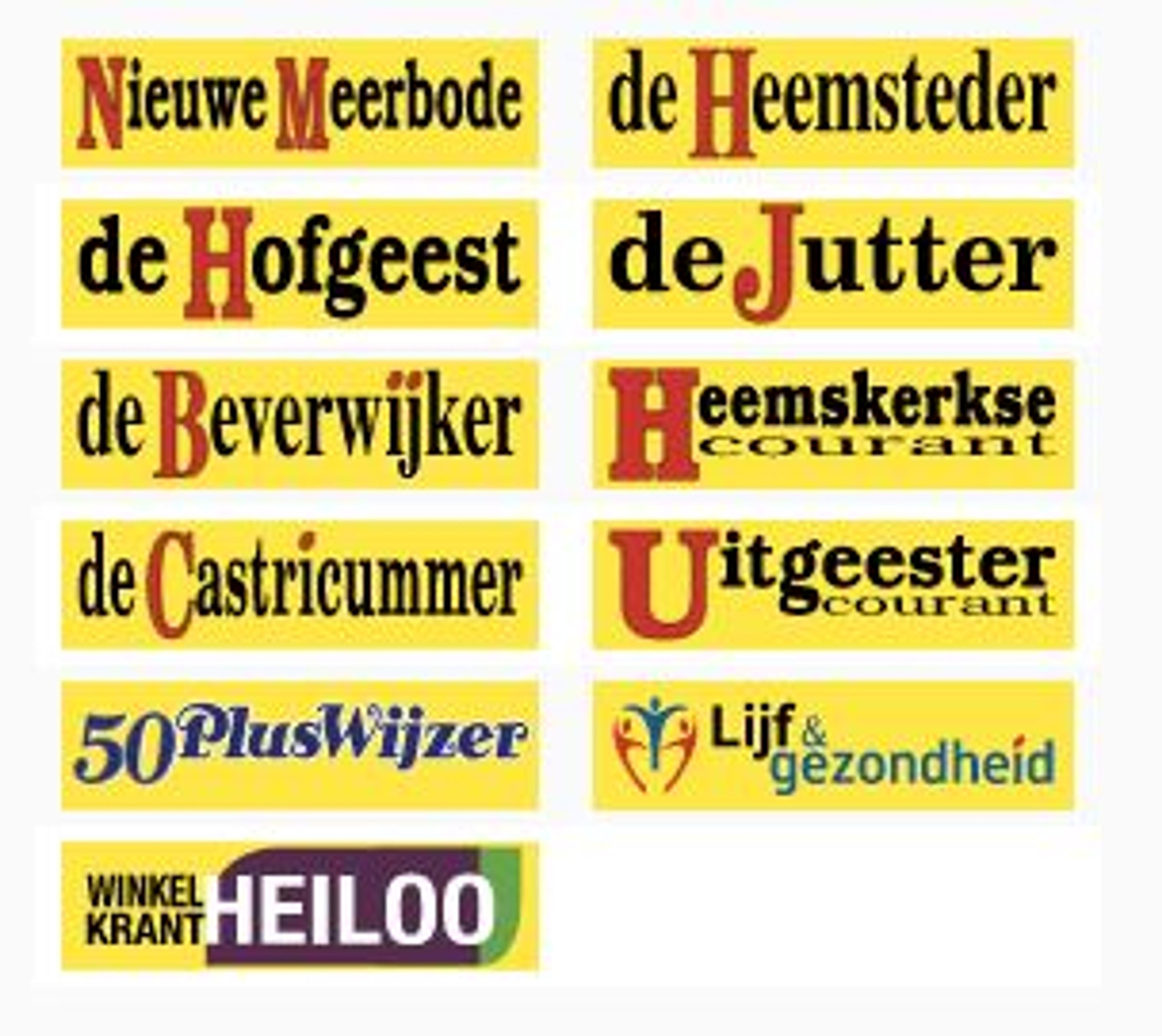 Meer huis-aan-huisbladen over op tabloid formaat