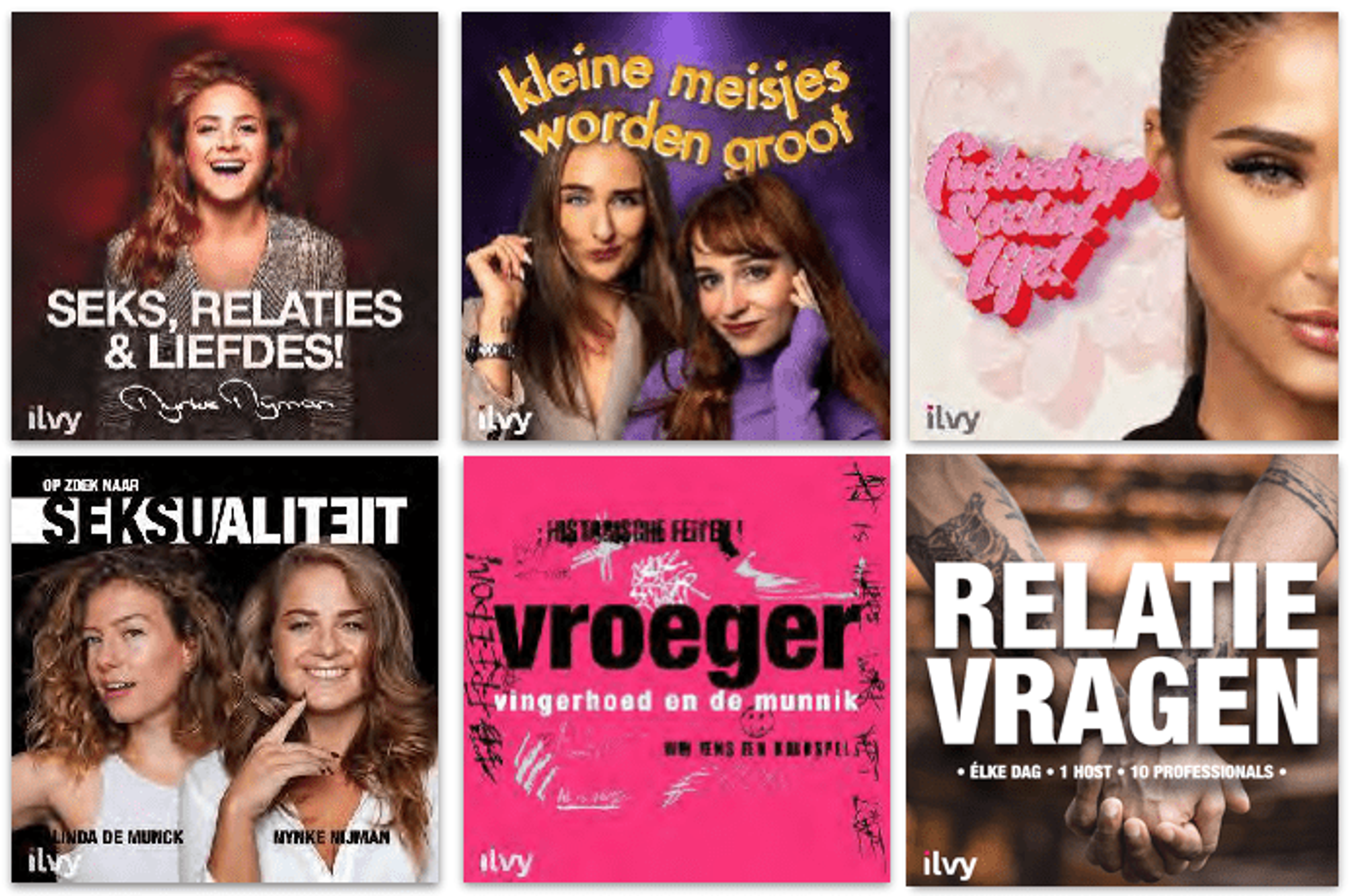 Nieuwe podcast releases van ILVY