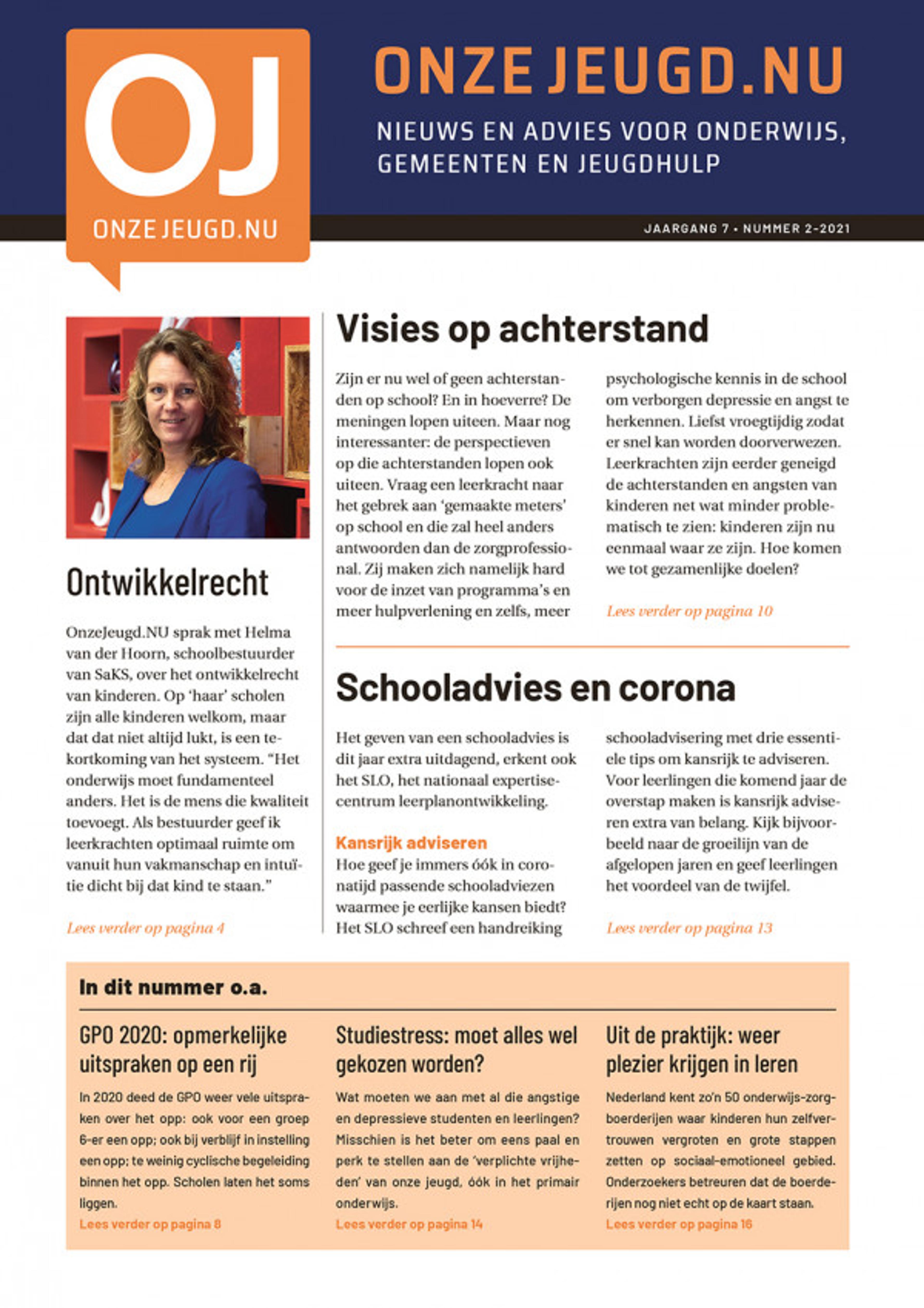 OJ Actueel verder als OnzeJeugd.NU