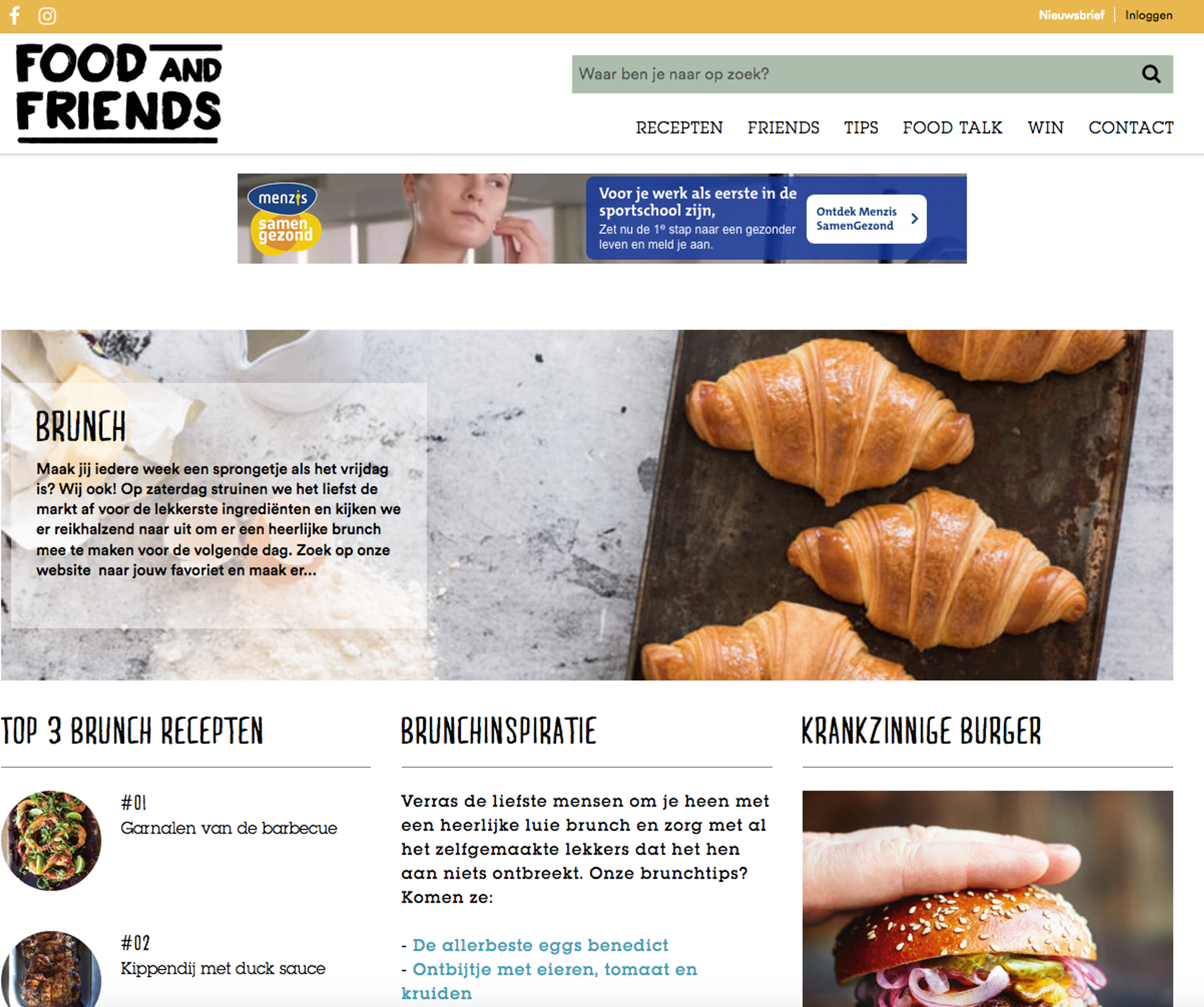 Foodplatform Foodandfriends.nl gelanceerd