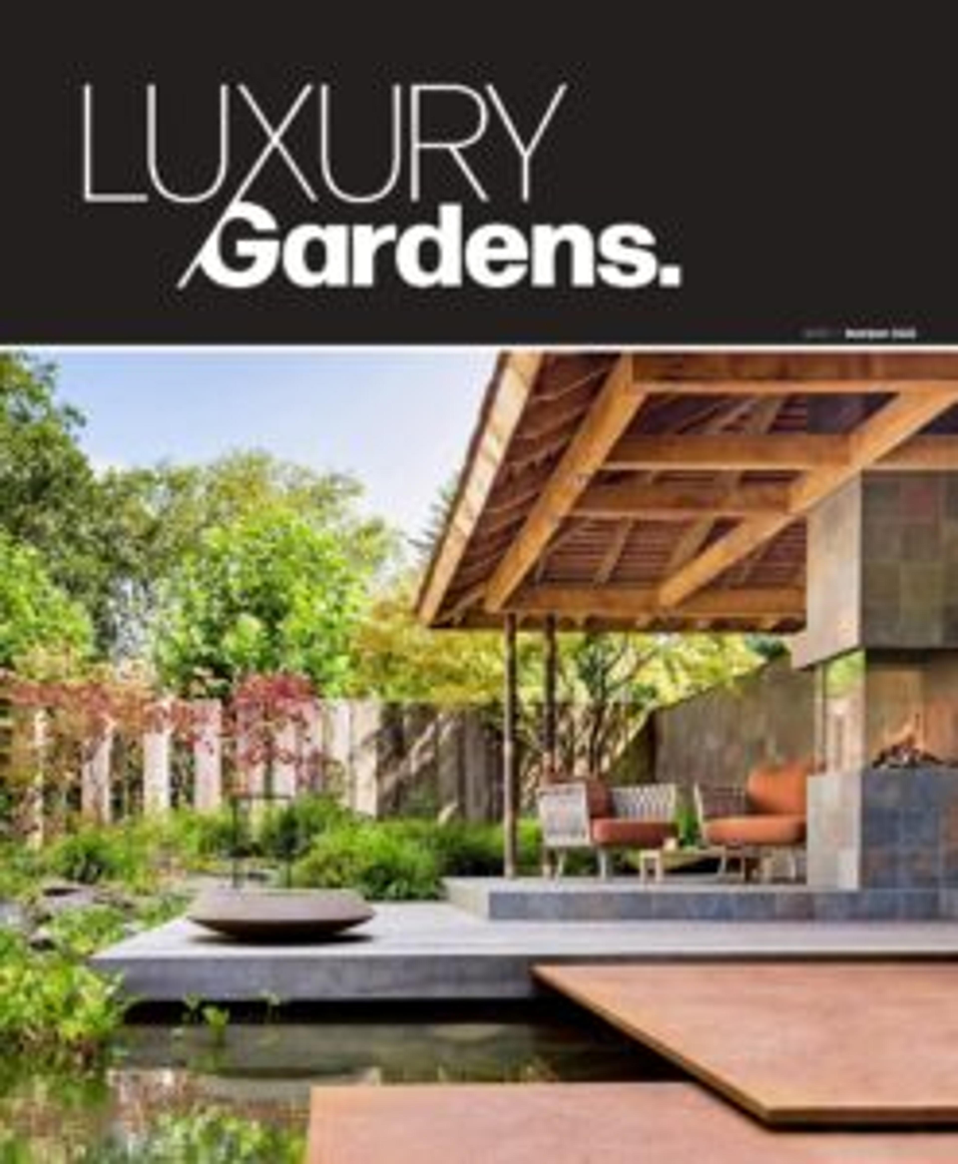 Nieuw magazine: Luxury Gardens