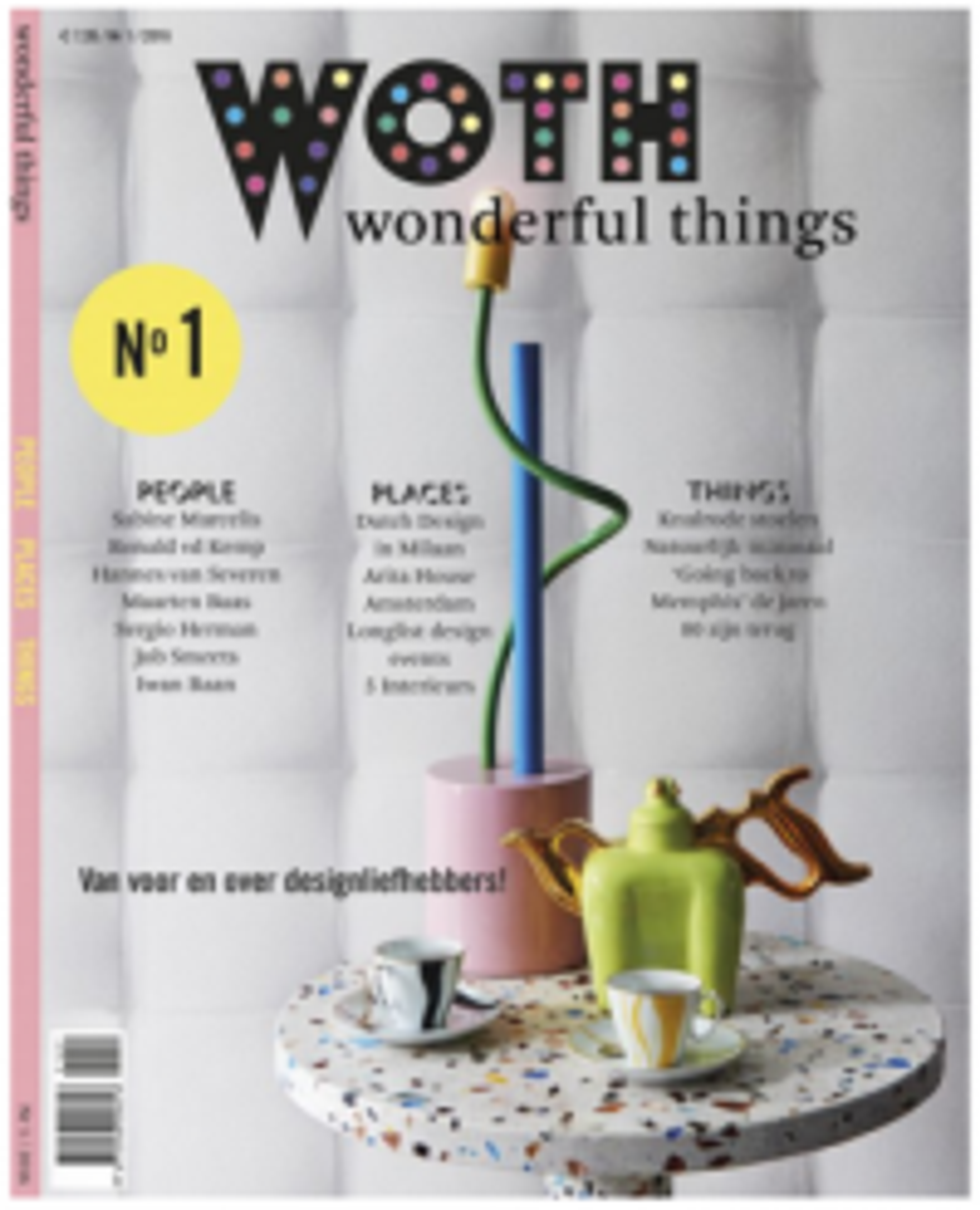 Nieuw designtijdschrift: WOTH Wonderful Things Magazine