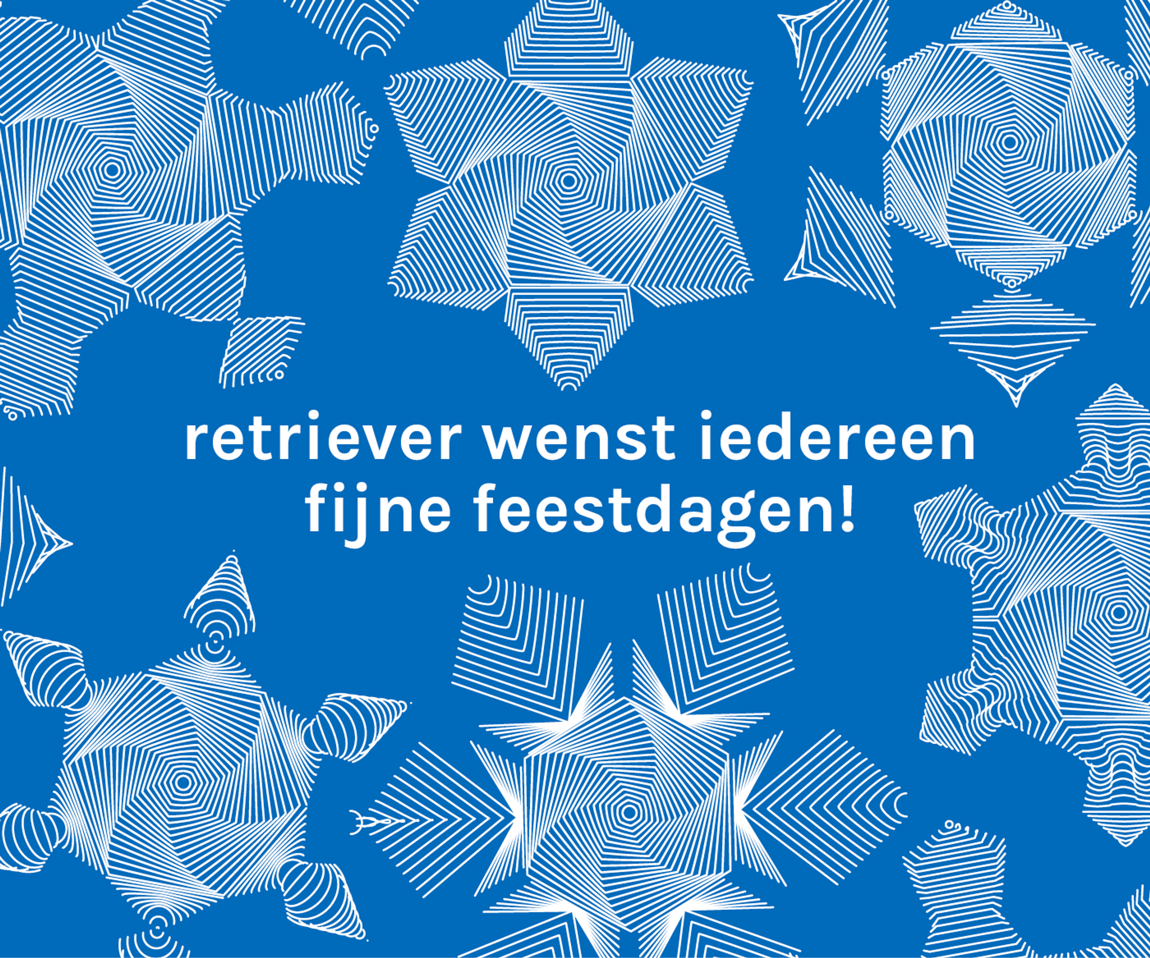 Retriever wenst je fijne feestdagen!