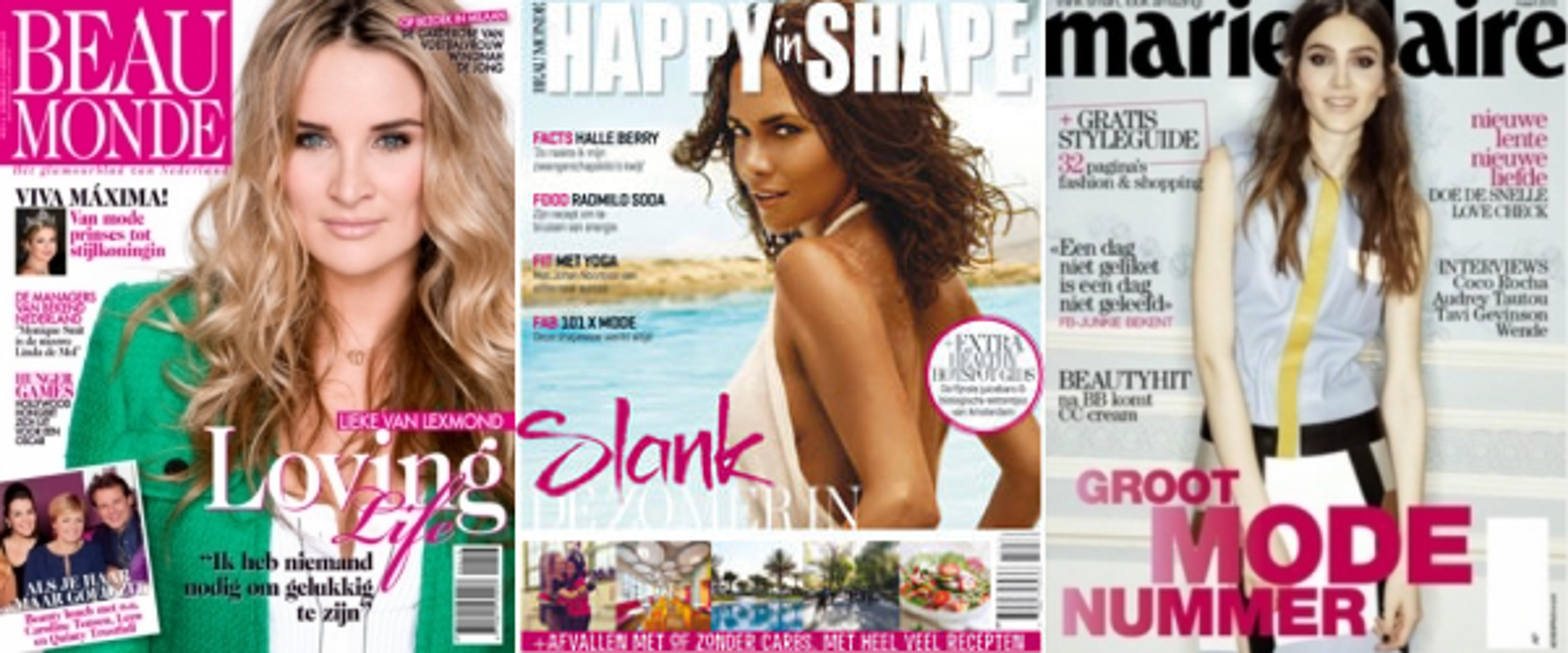Marie Claire, Beau Monde en Happy in Shape naar Pijper Media BV