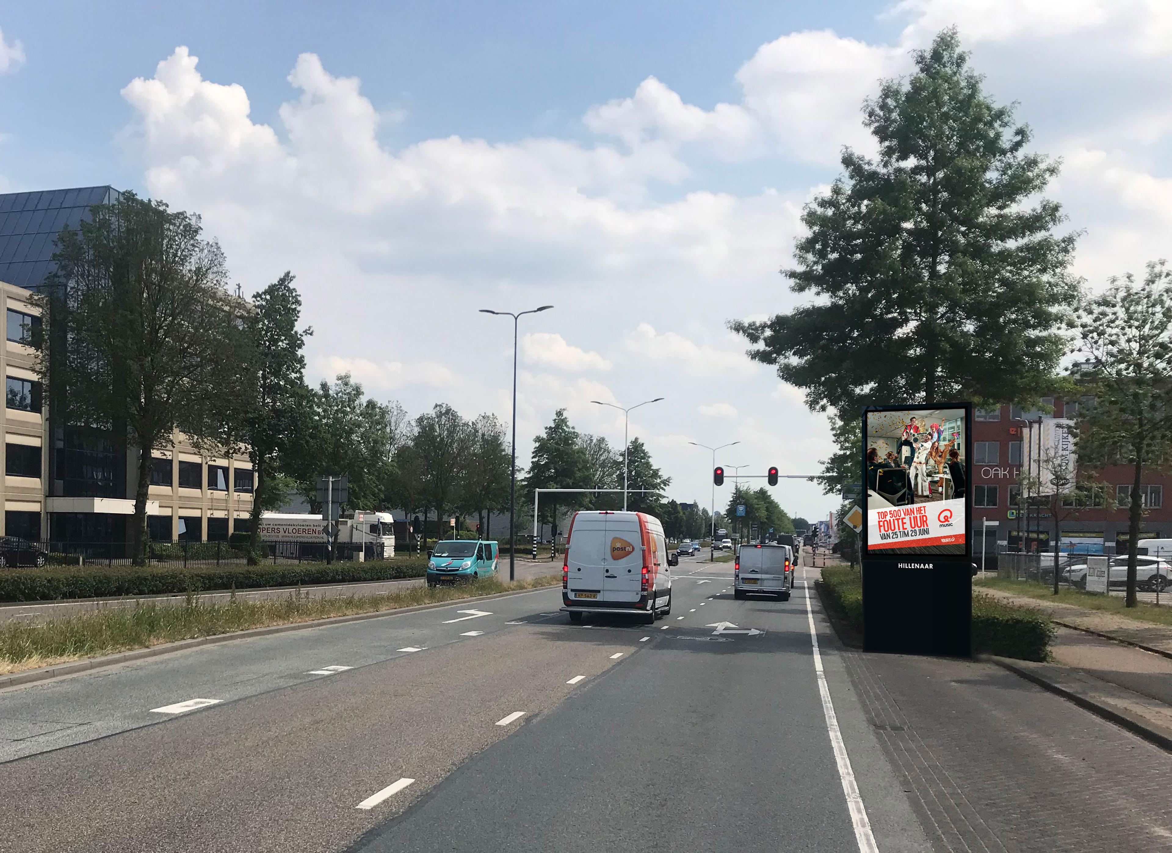 Hillenaar Outdoor breidt digitale netwerk uit in Diemen en Den Bosch