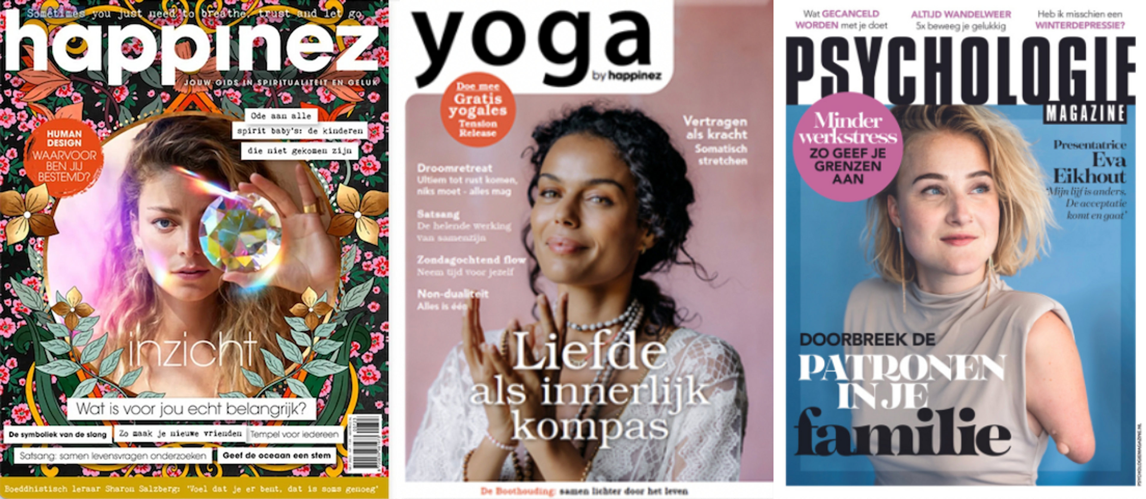 Happinez, Yoga by Happinez en Psychologie Magazine