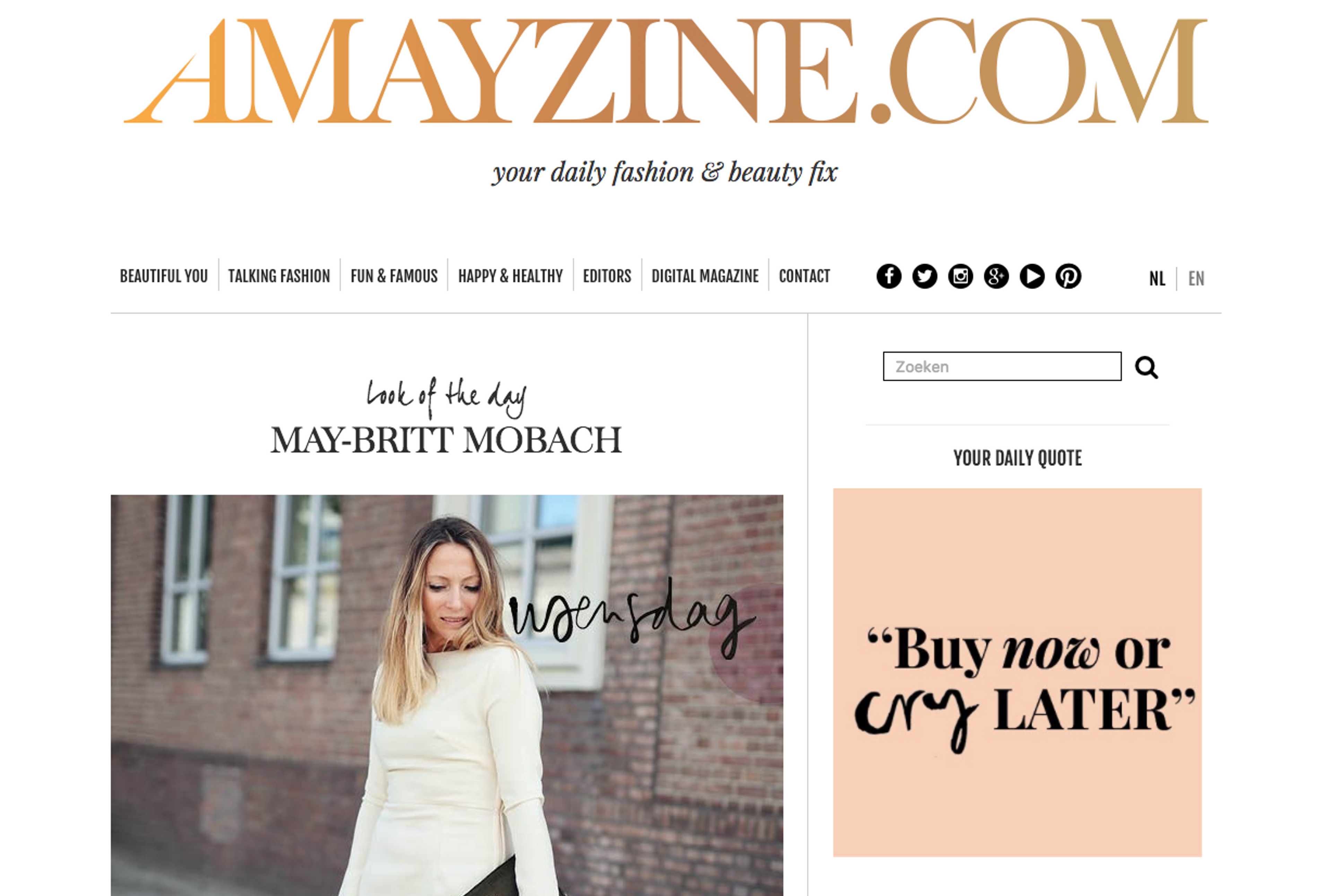 AMAYZINE.com vanaf 2017 ook in print