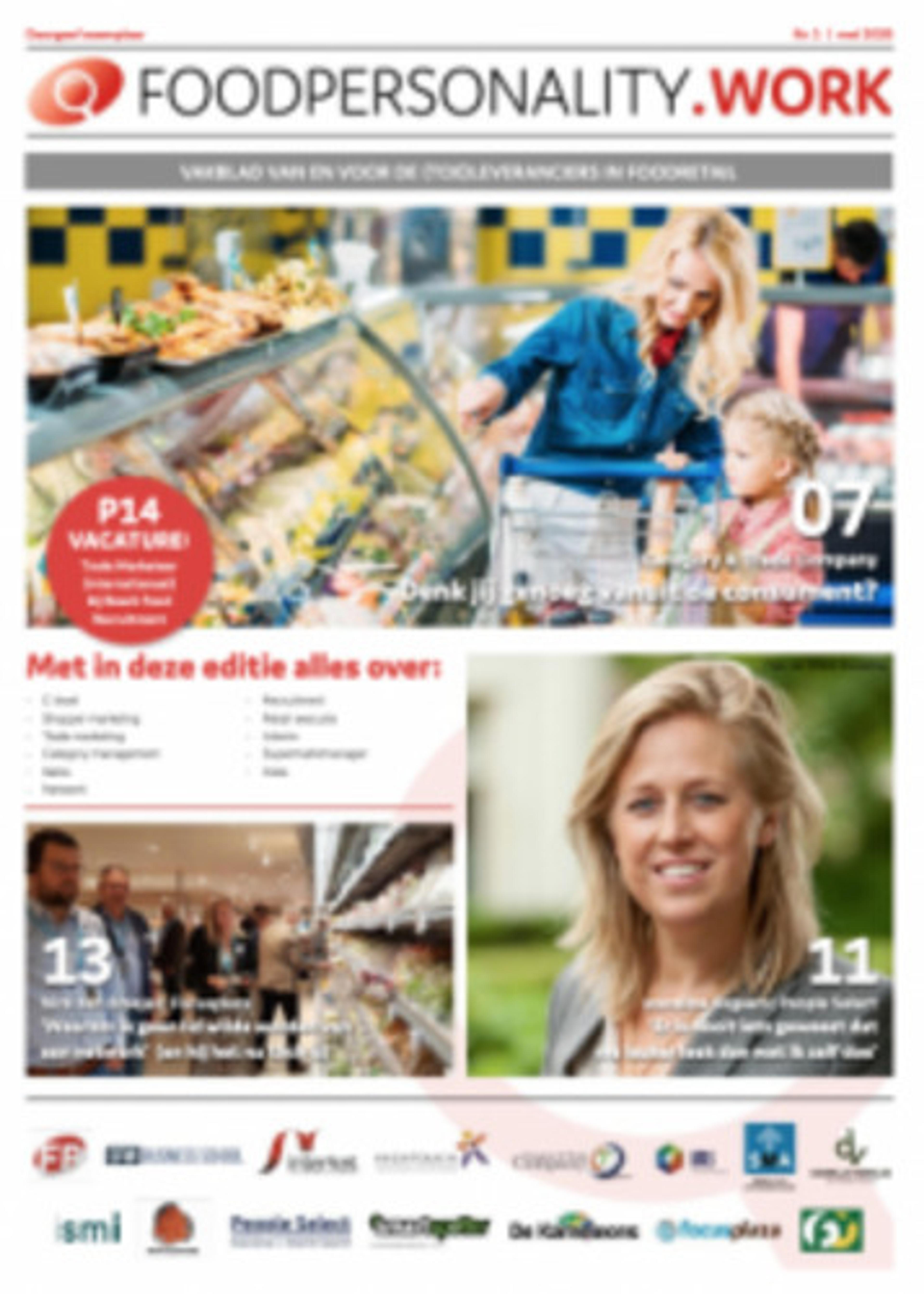 Nieuw: FoodPersonality.WORK