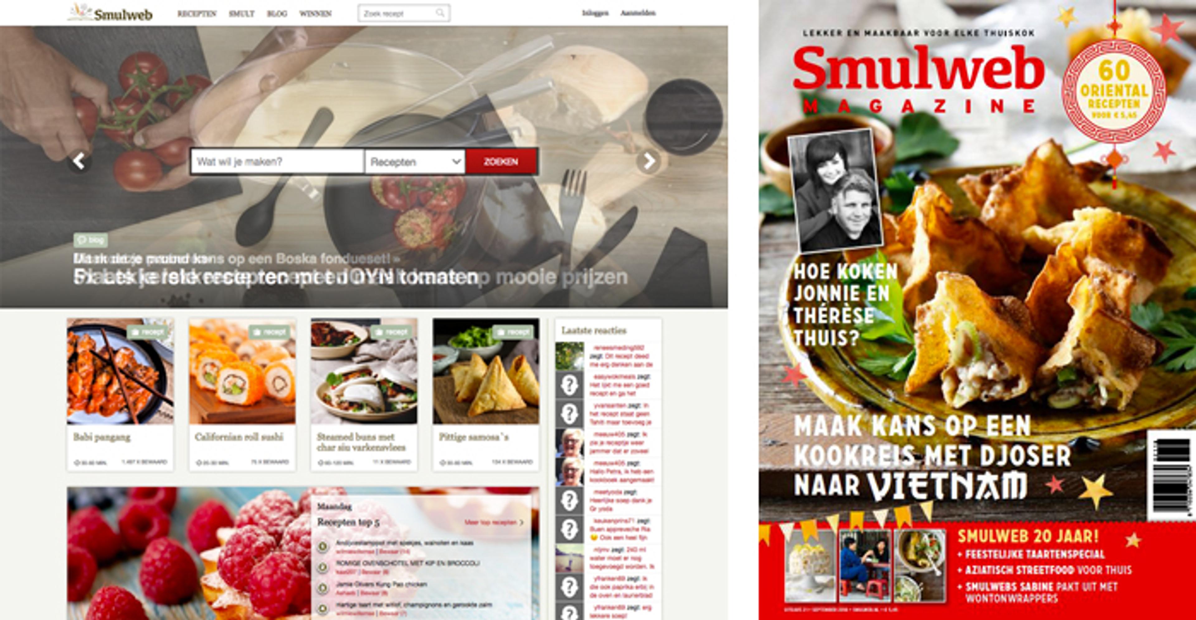 Smulweb.nl en Smulweb Magazine overgenomen door Jumbo Supermarkten BV