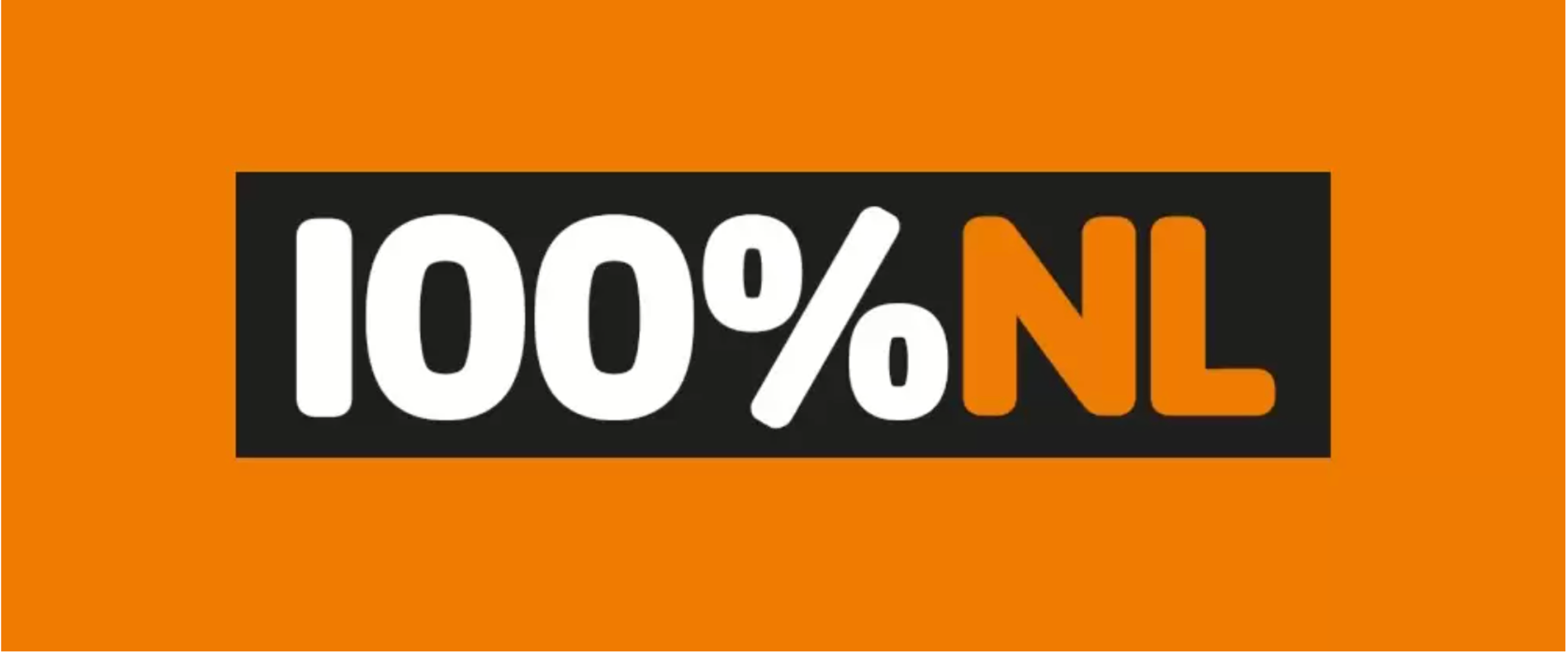 100% NL terug naar de basis: Alleen Nederlands product