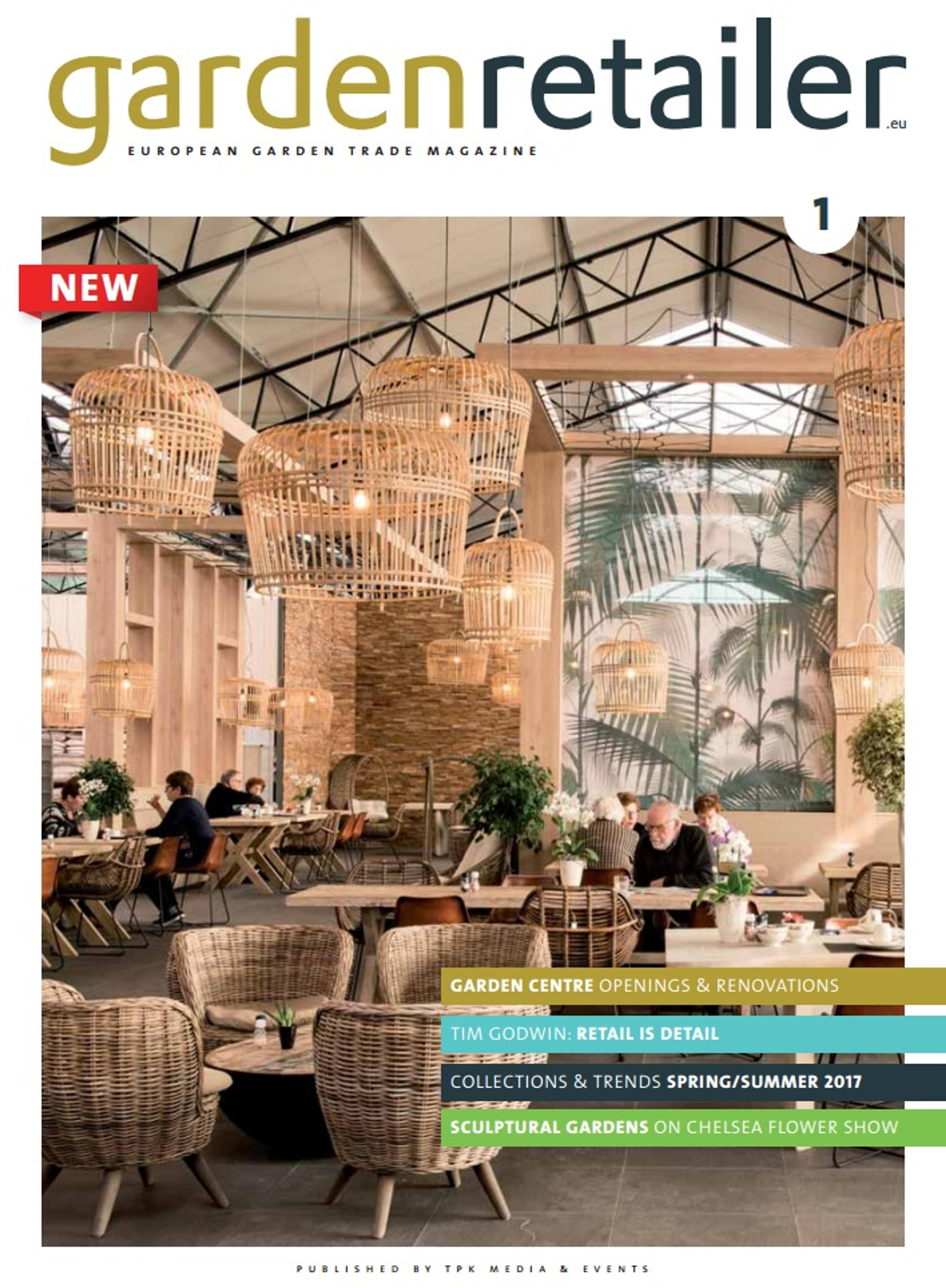 Garden Retailer, nieuw vakblad voor de tuinbranche