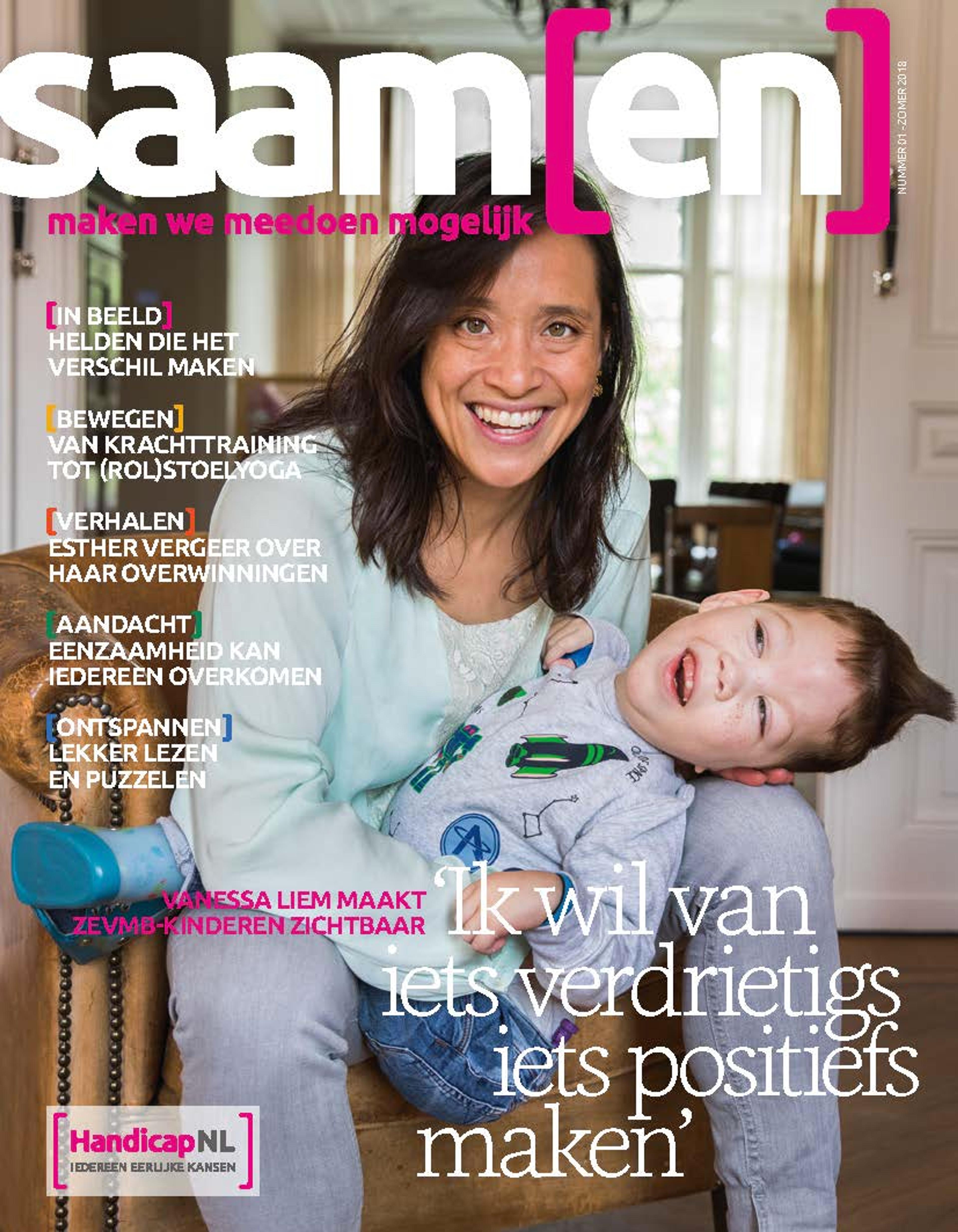 Nieuw magazine over mensen met een handicap én mantelzorgers