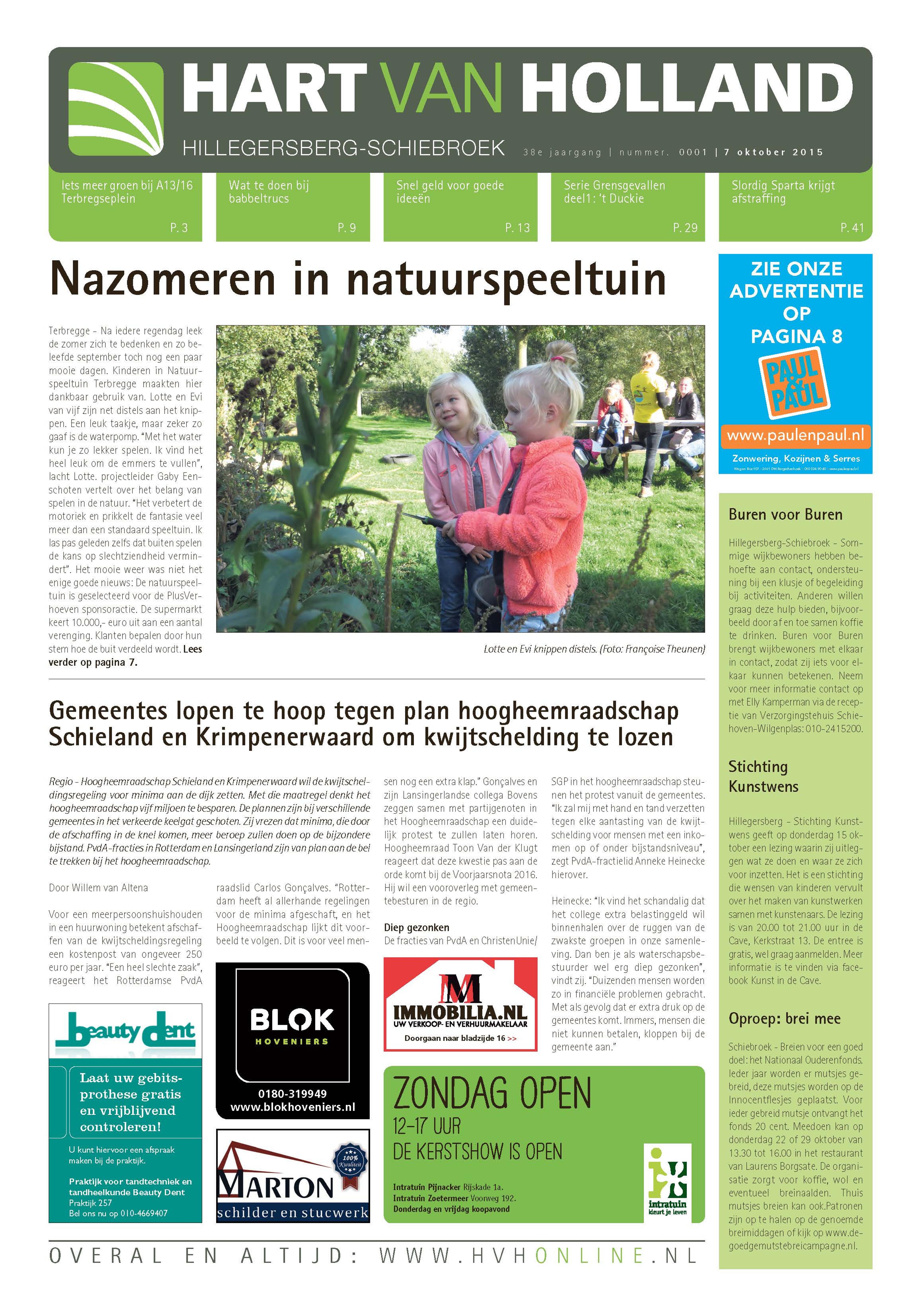 Hart van Holland editie Hillegersberg-Schiebroek