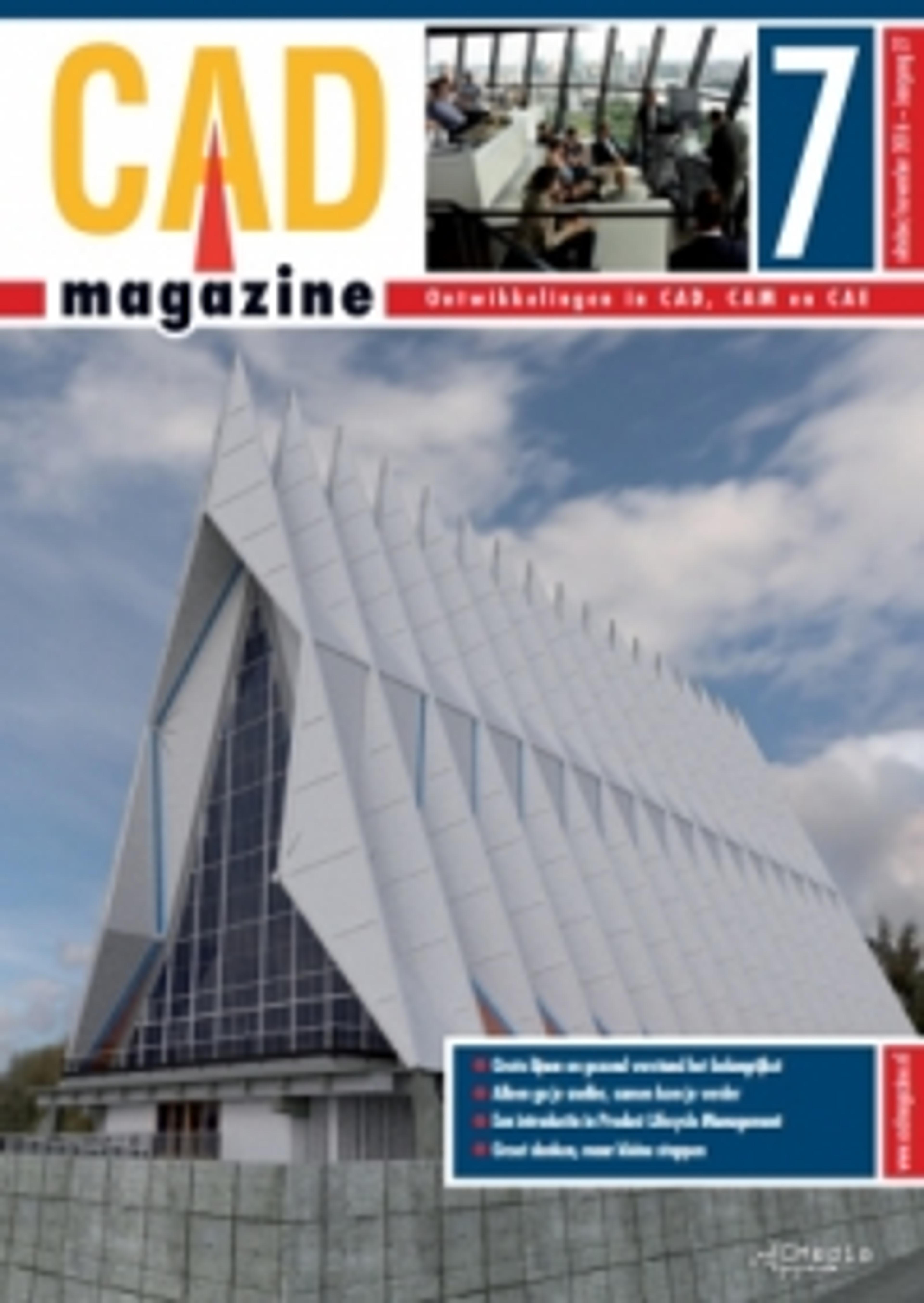 CAD-Magazine opgesplitst