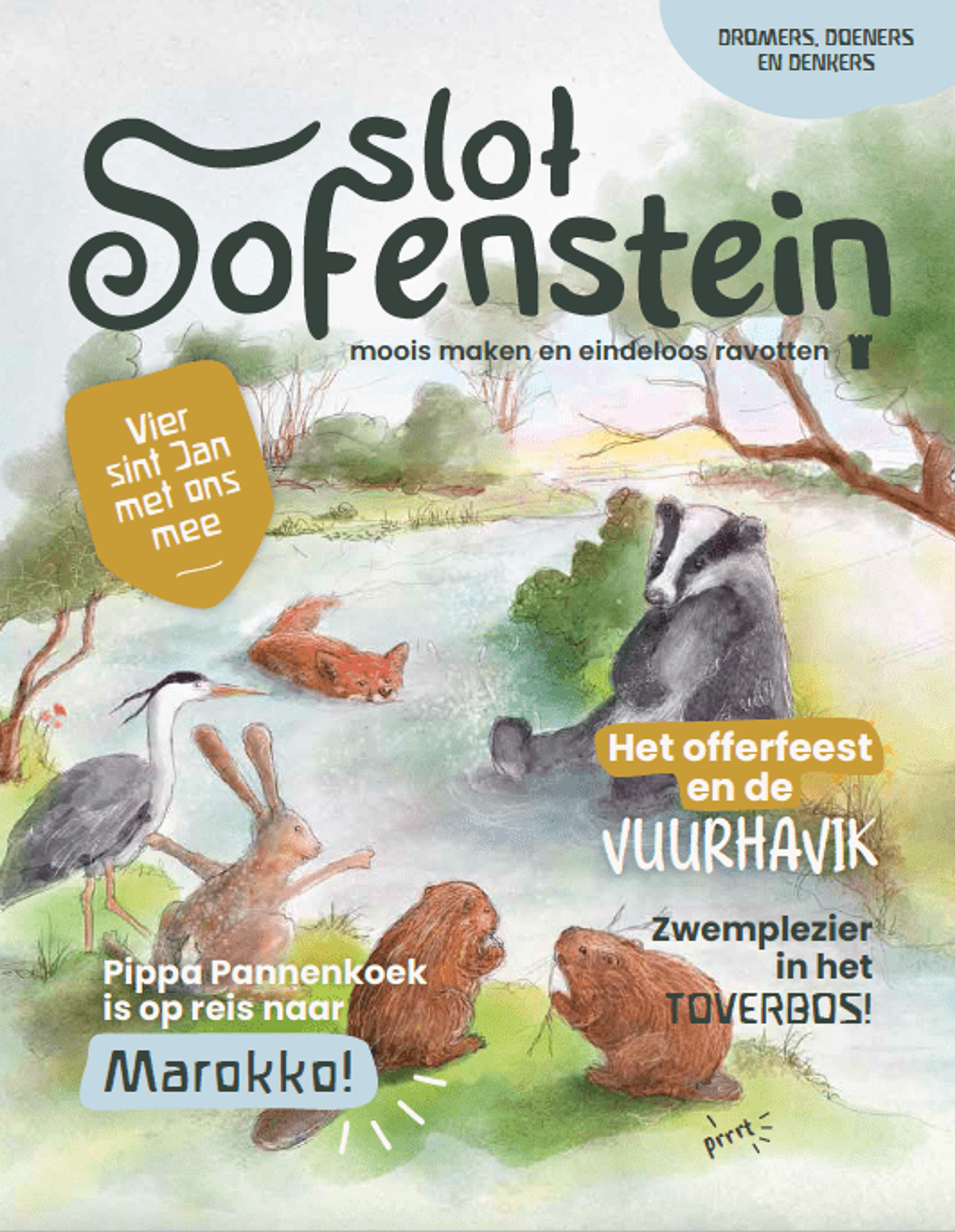 Nieuw magazine voor kinderen: Slot Sofenstein