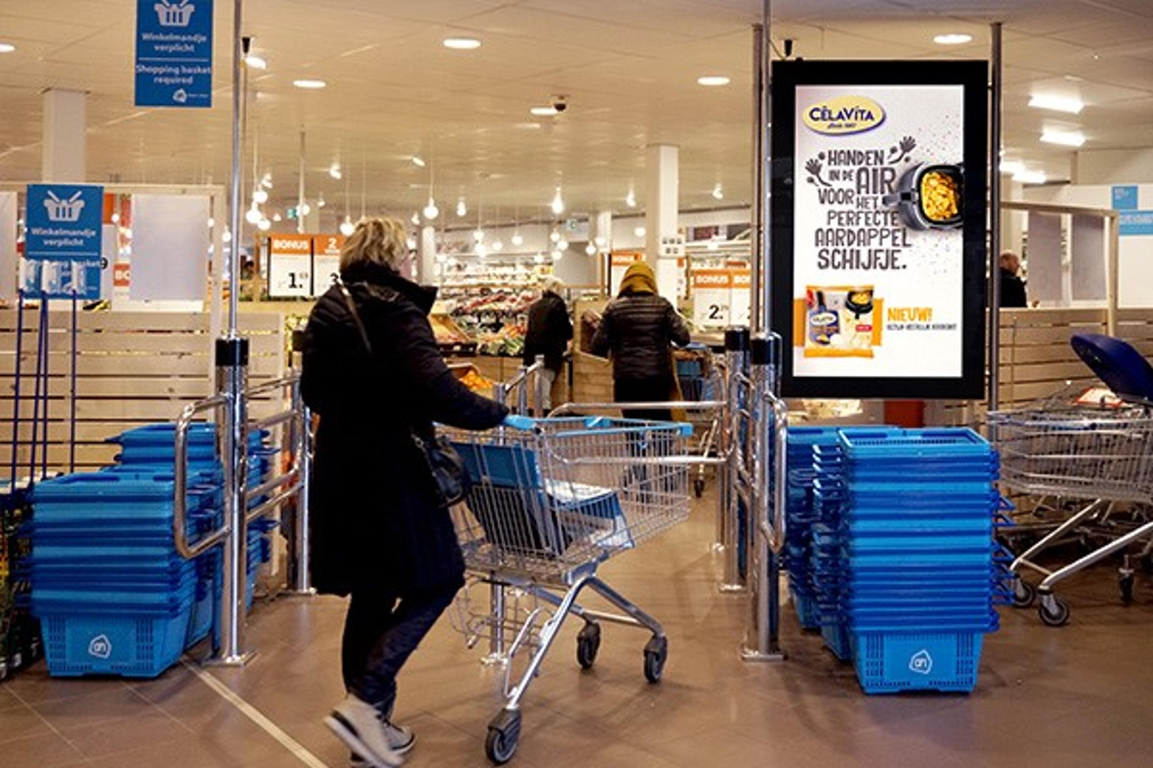 Het digitale supermarktnetwerk van Centercom overgenomen door Exterion Media