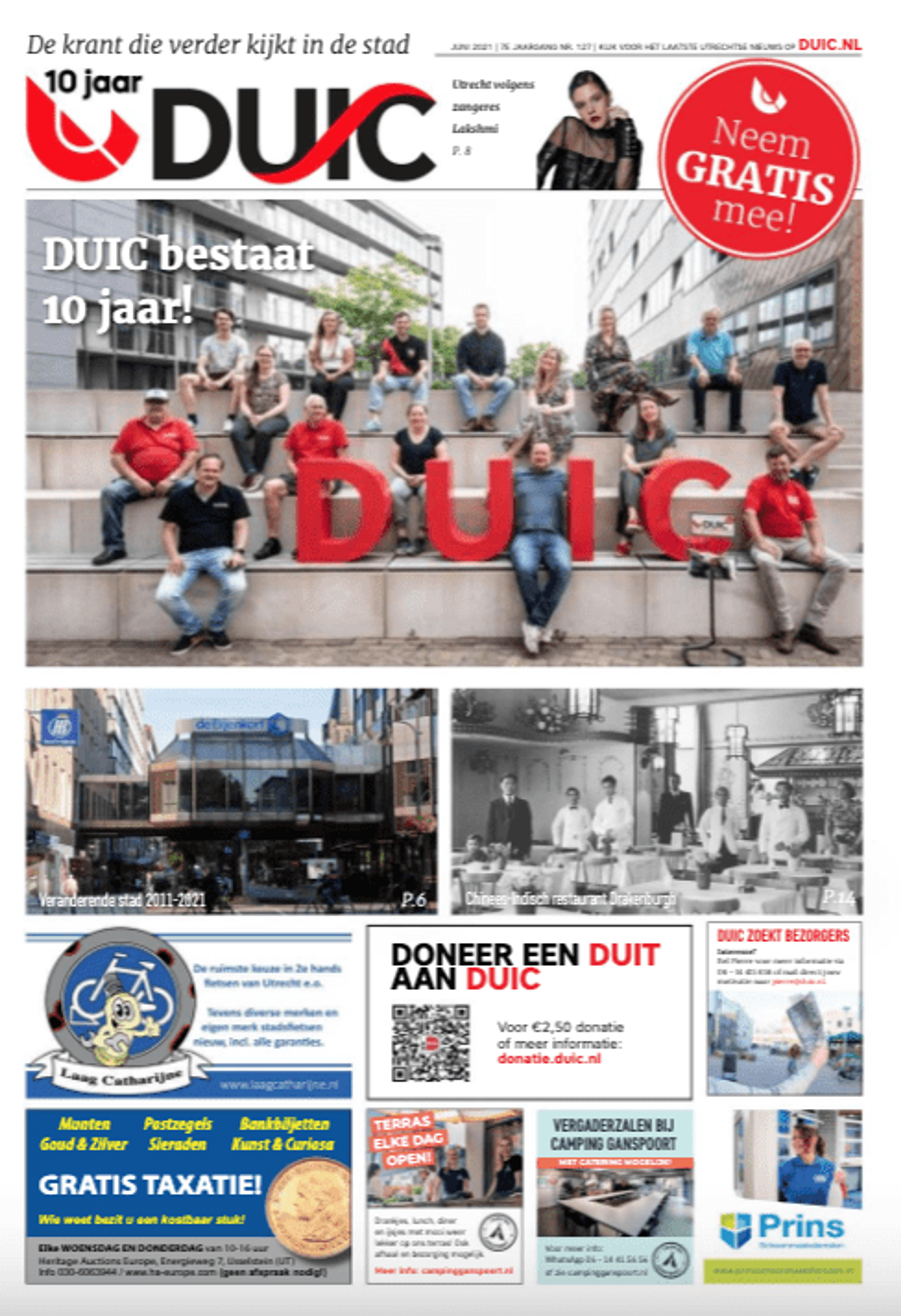 Gratis krant DUIC verhoogt verschijningsfrequentie