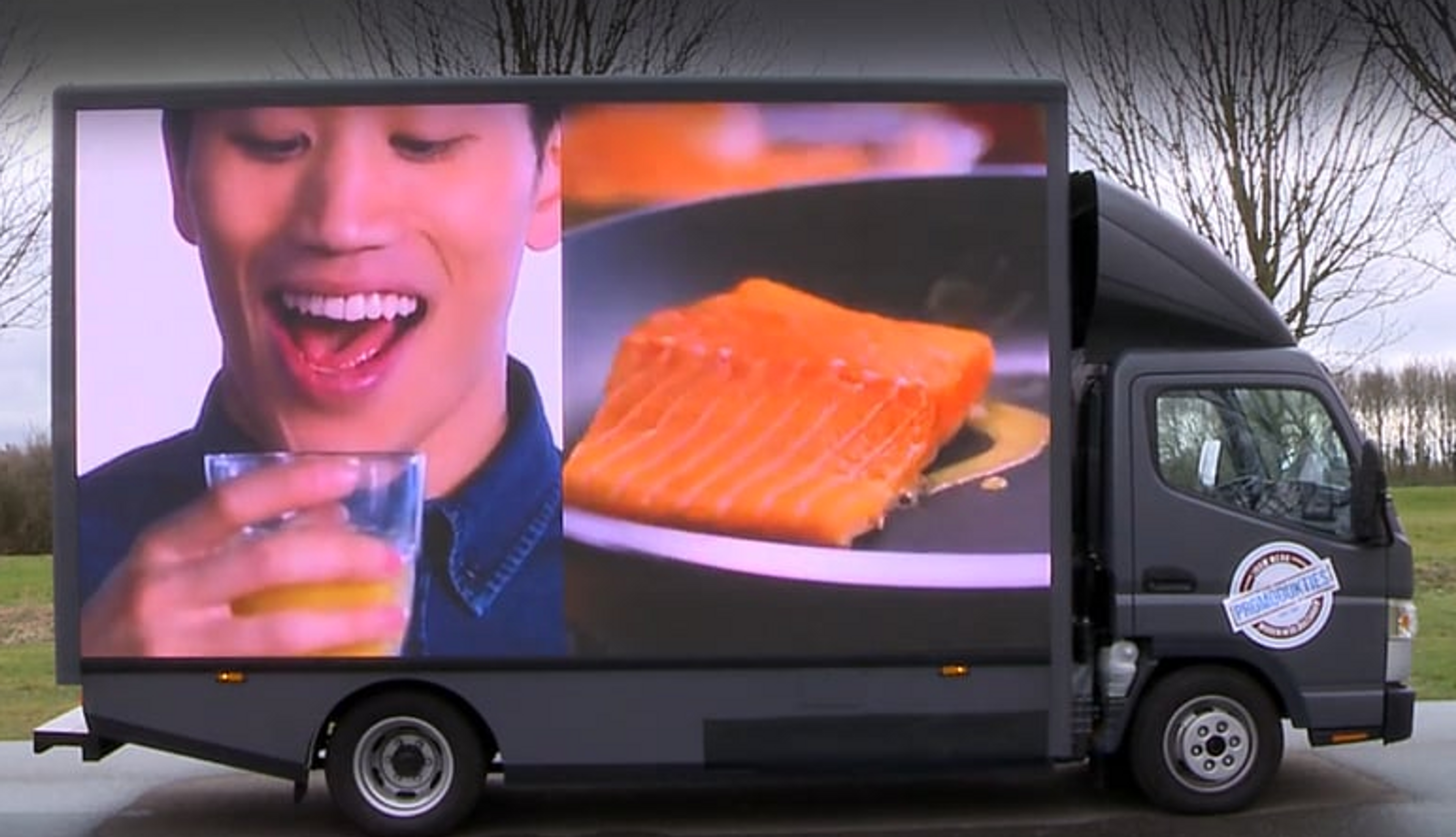 Promodukties levert Mobiel LED Billboard