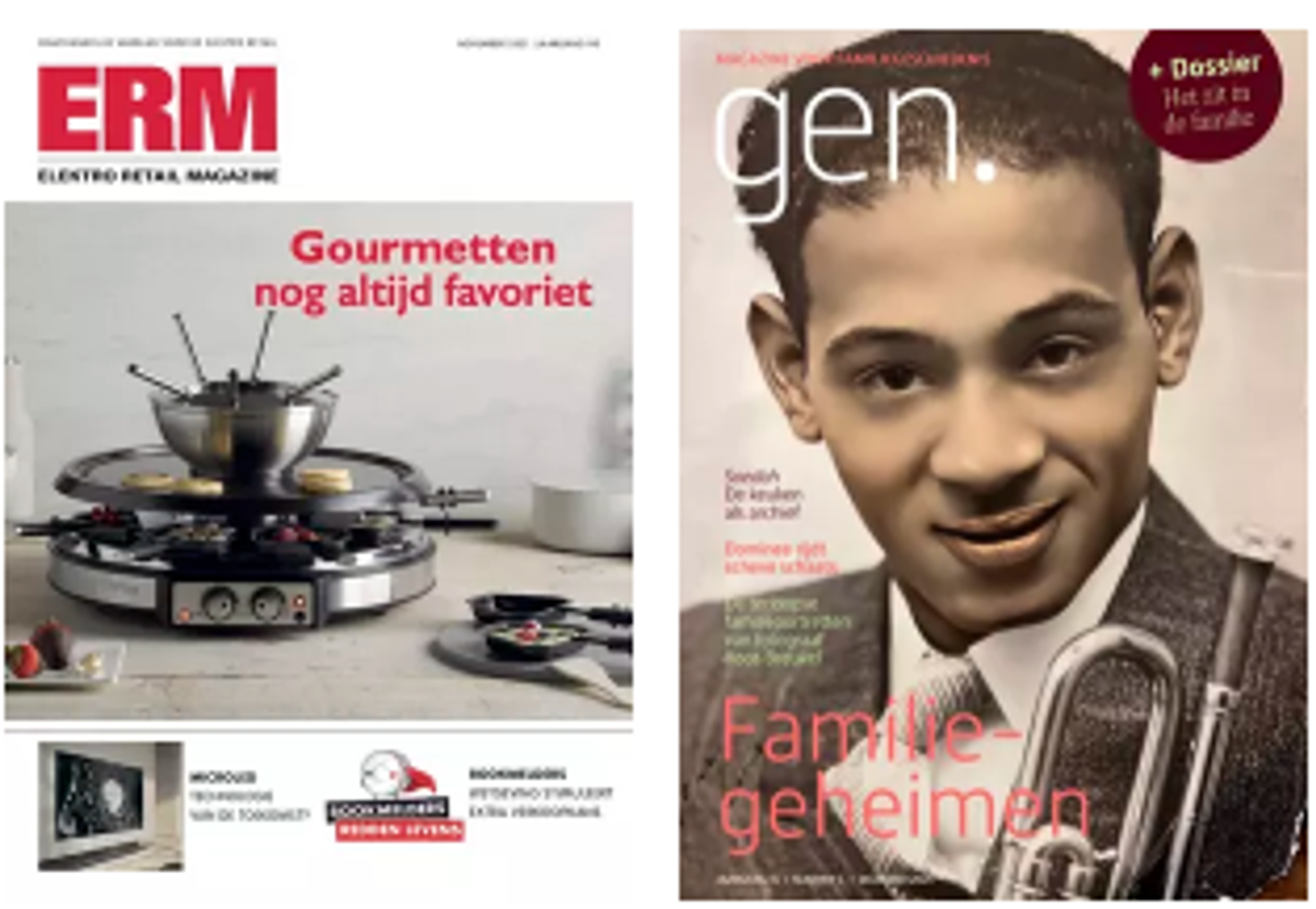 ERM (Elektro Retail Magazine) en Gen.Magazine (Gen.)