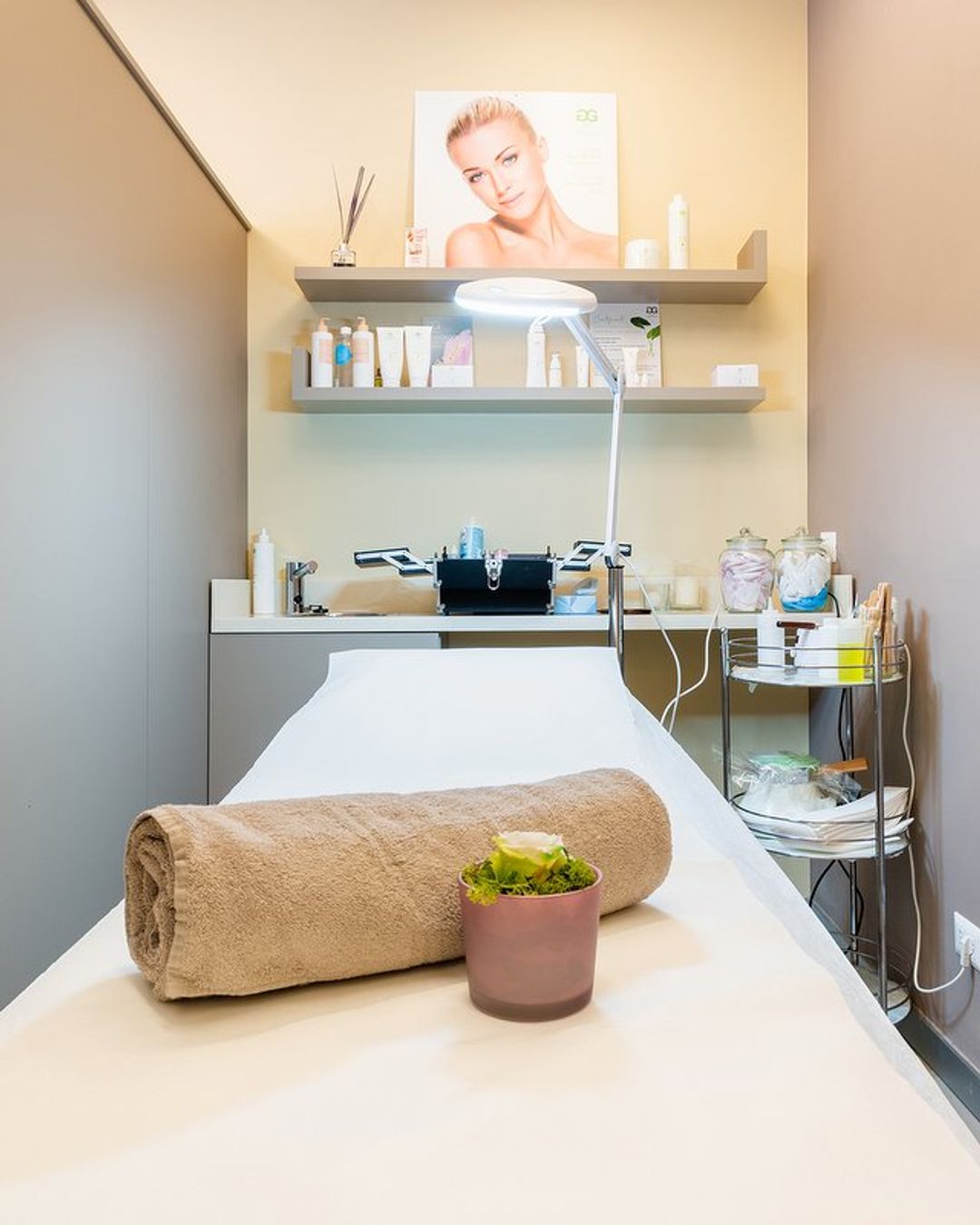Cabina per i trattamenti viso