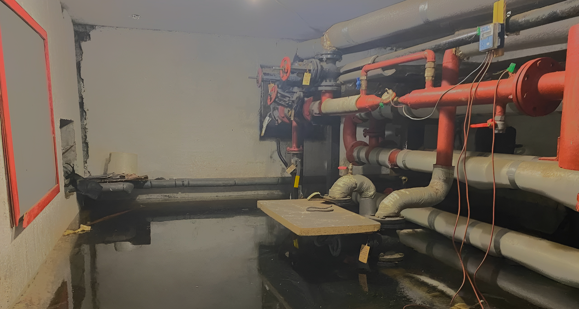 Затопление подвалов