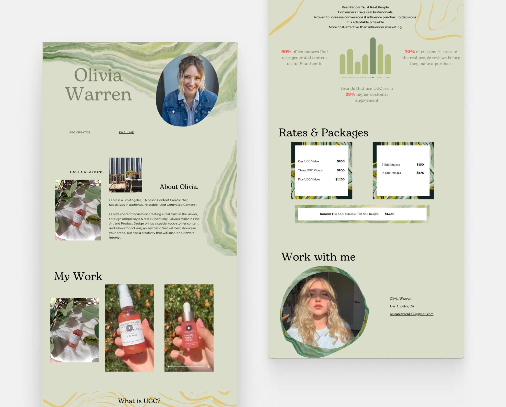 8 UGC Portfolio Examples & How to Create Yours Easily