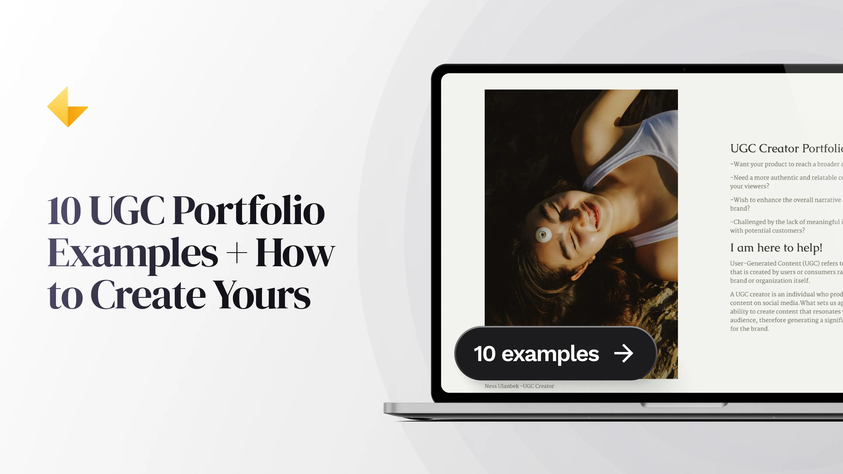 10 UGC Portfolio Examples & How to Create Yours Easily