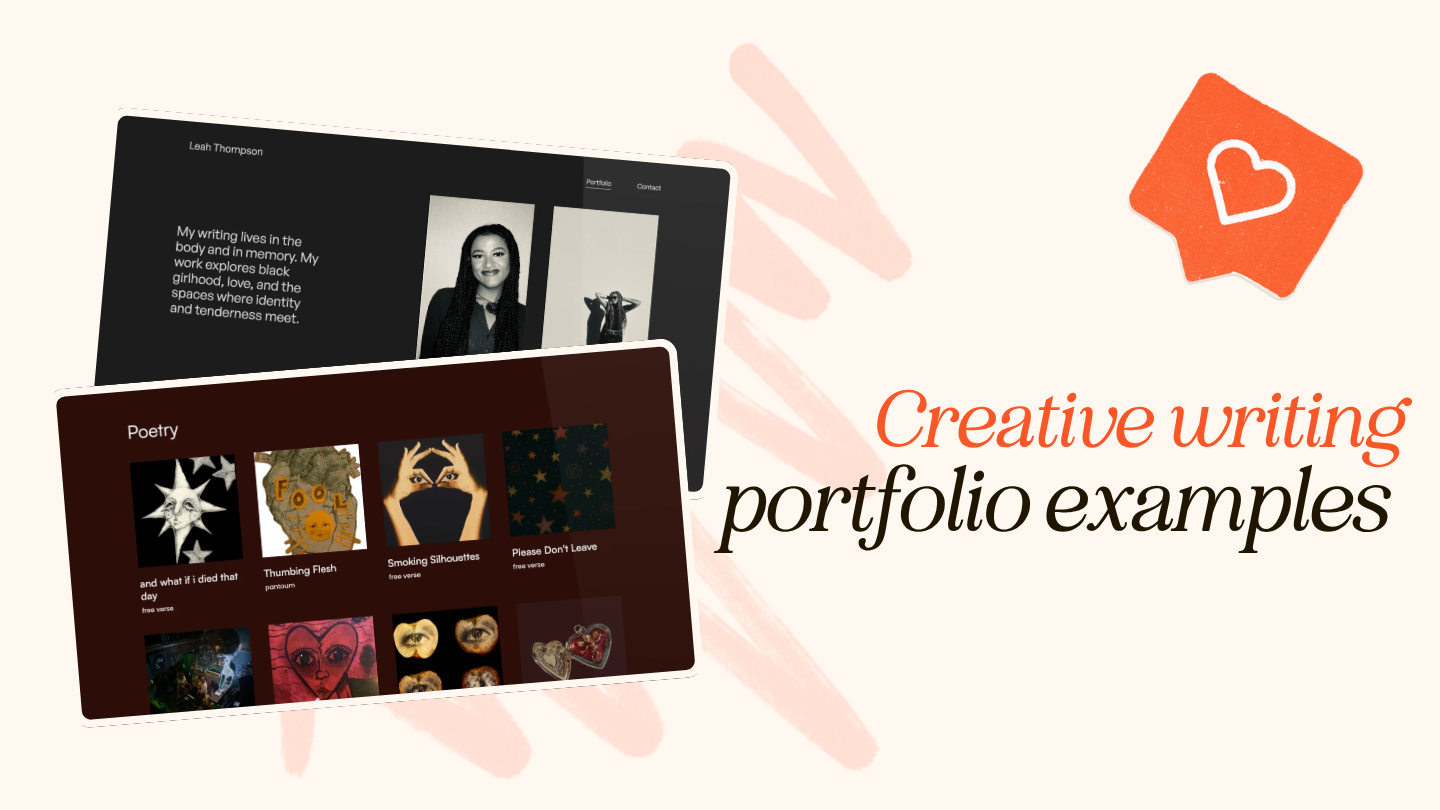 17 Creative Writing Portfolio Examples & How to Create Yours