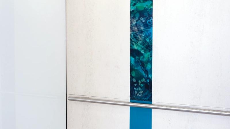 Elevator Art Installation