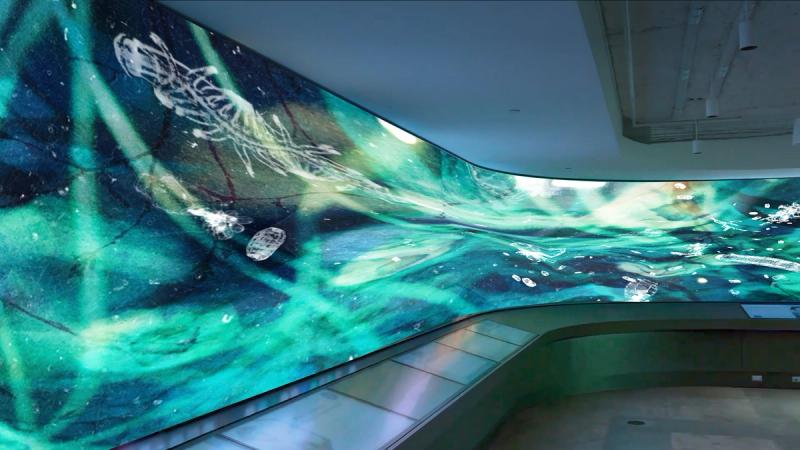 Mock-up design for Micro-Undercurrents at Georgia Tech’s Interactive Media Zone (IMZ)
