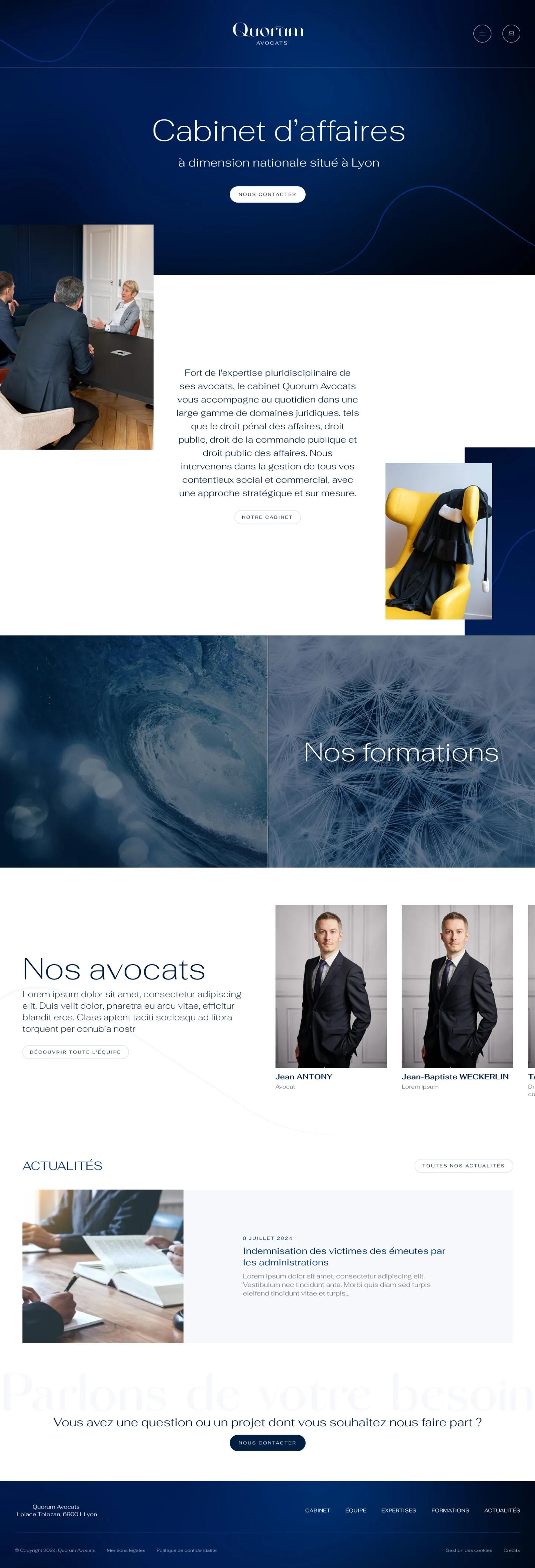 Quorum Avocats — visuel 1