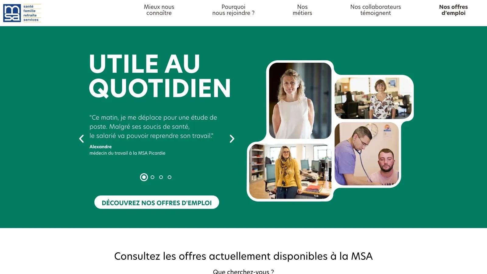 MSA — Recrutement — visuel 1