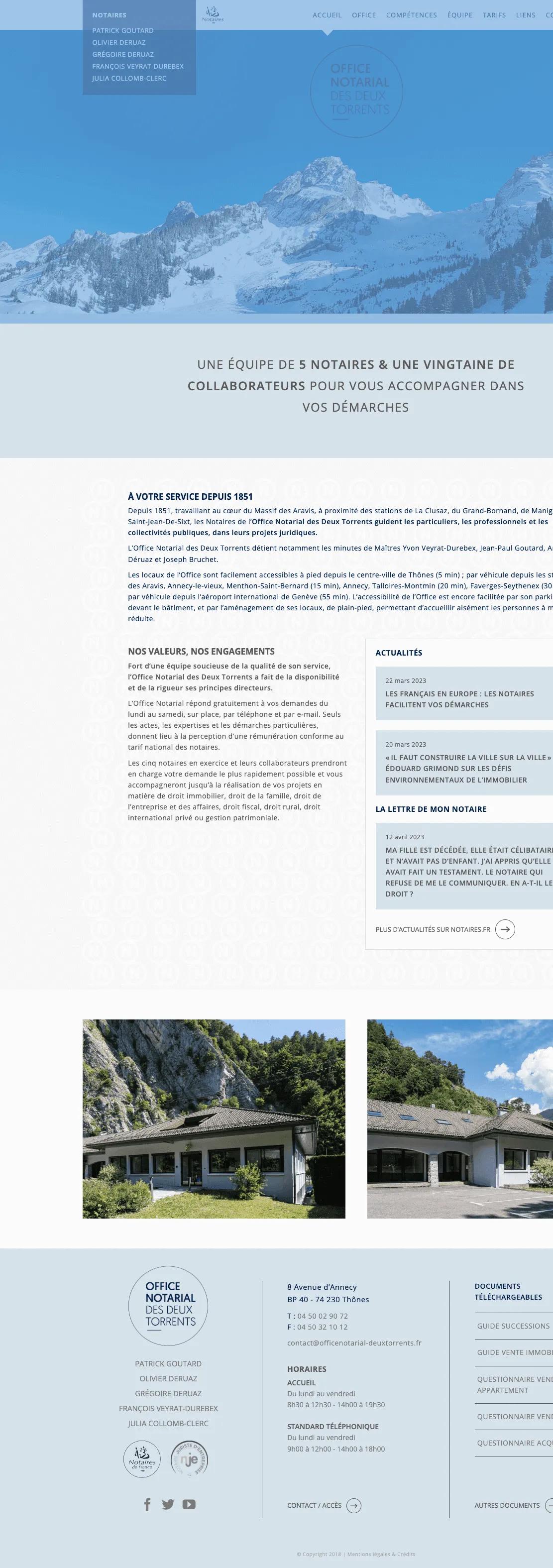 Office notarial des Deux Torrents — visuel 1