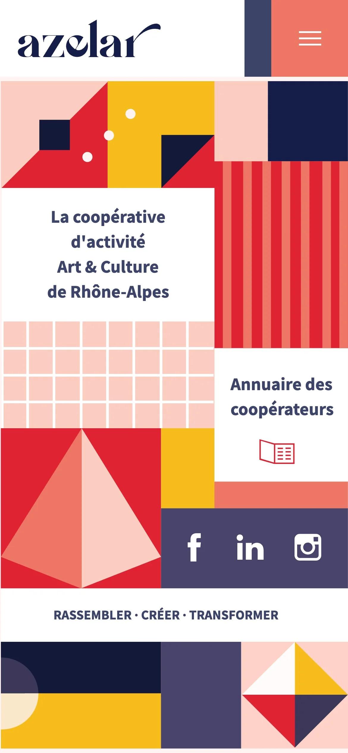 Accueil d’Azelar sur mobile