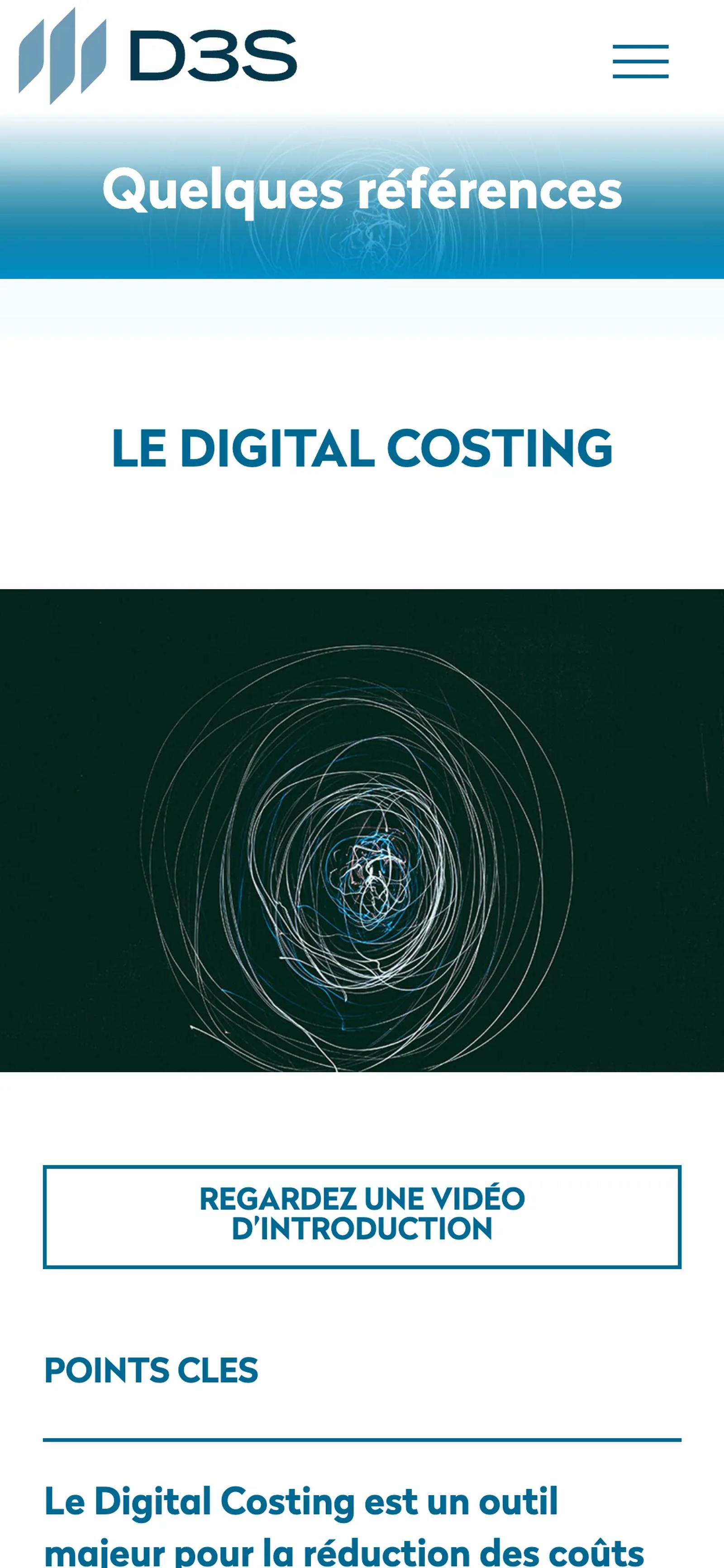 Fiche référence D3S sur mobile