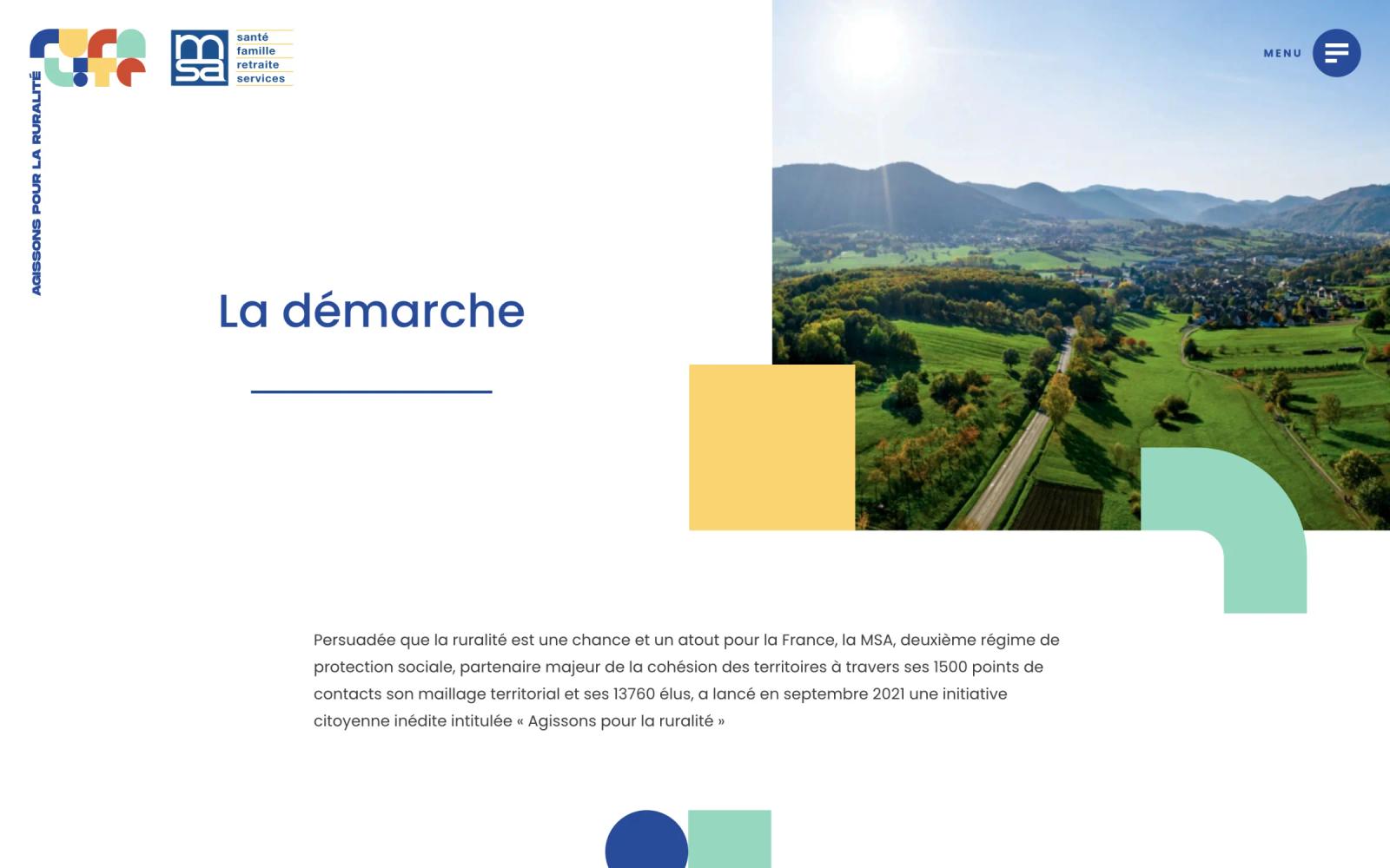 Page « La démarche » de la consultation citoyenne