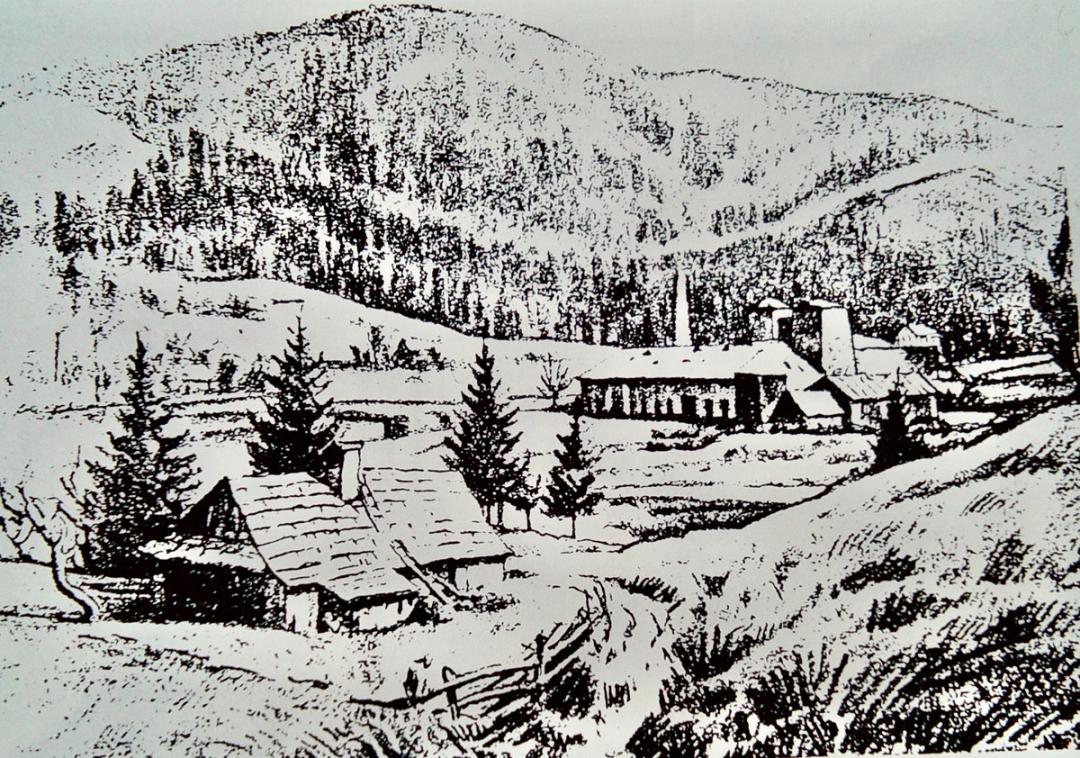 Čeladná huť — Historická pohlednice