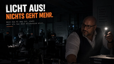 Licht aus! Nichts geht mehr. Künstliche Verknappung? Warum das beste KI-Modell für Unternehmen bald nicht mehr das eigentliche Produkt ist