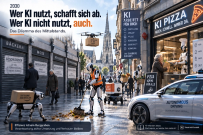 Wer KI nutzt, schafft sich ab. Wer KI nicht nutzt, auch.