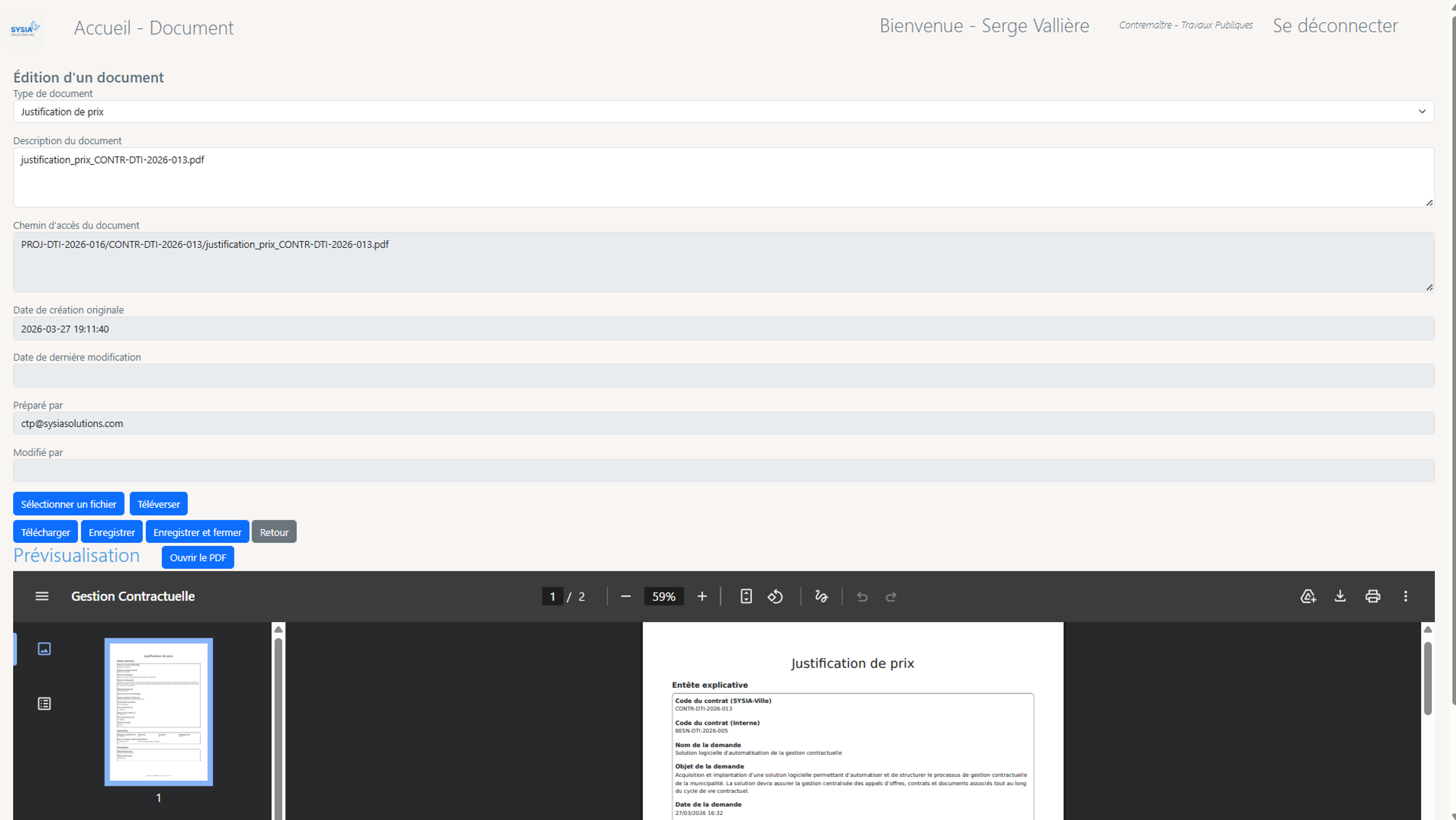 Génération automatique de rapports contractuels et d’approbation