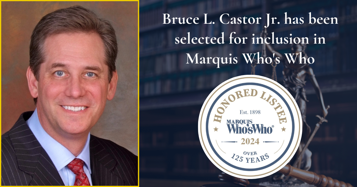 Image Bruce Castor Who's Who