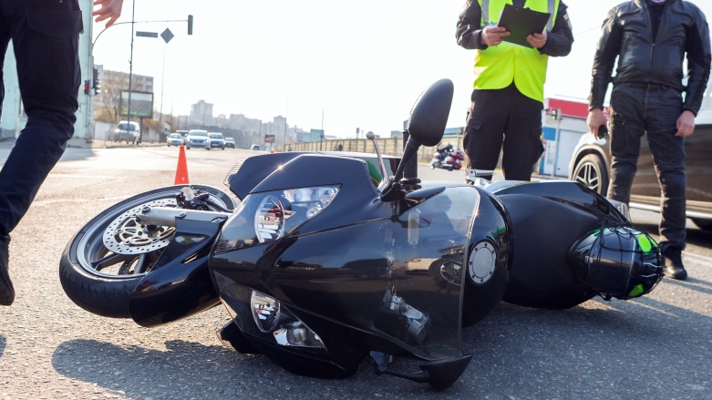 Image Discussing Your Motorcycle Accident With an Insurance Adjuster.
