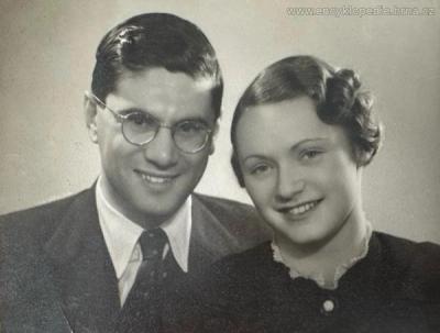 Ernst a Marika Löw-Beerovi, kolem roku 1935. Zdroj: Archiv Caroline a Geoffrey Marx.