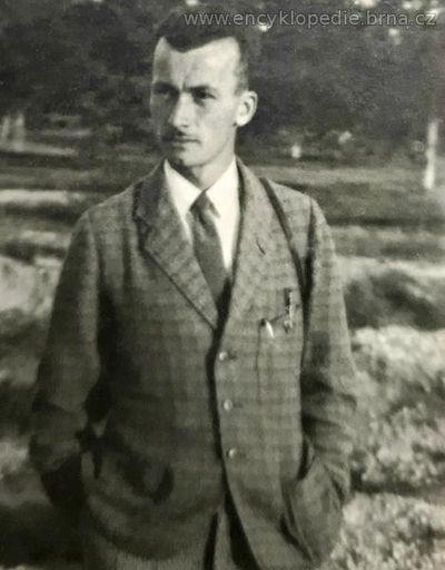 Rudolf Melkus. Fotografii poskytla paní Lenka Láníčková.