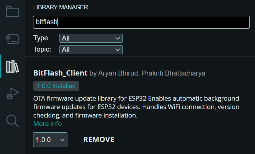 BitFlash_Client - Open Source FOTA for Everyone