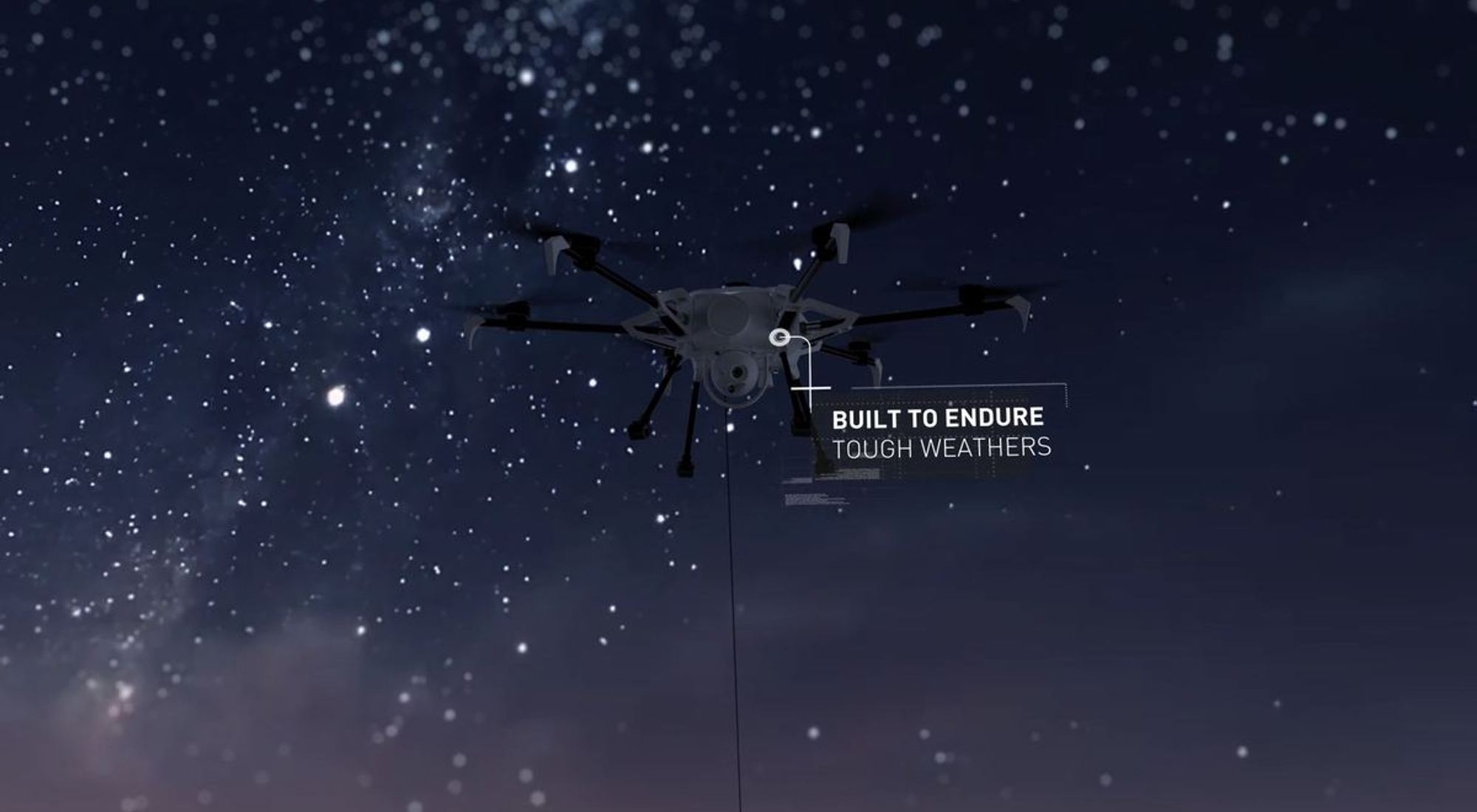 Elistair – Drone Orion - vidéo produit en animation 3D